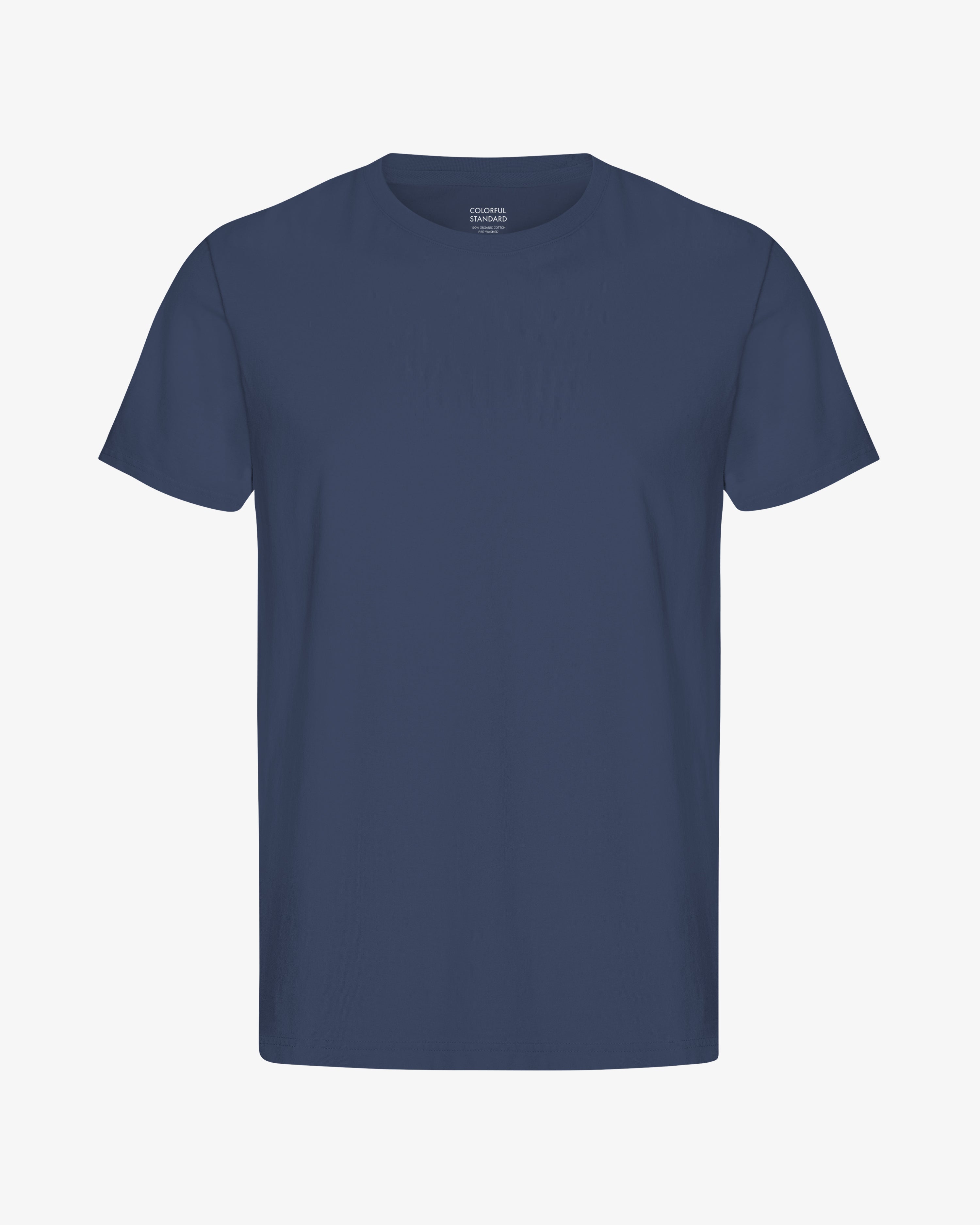 Classic Organic Tee - Petrol Blue