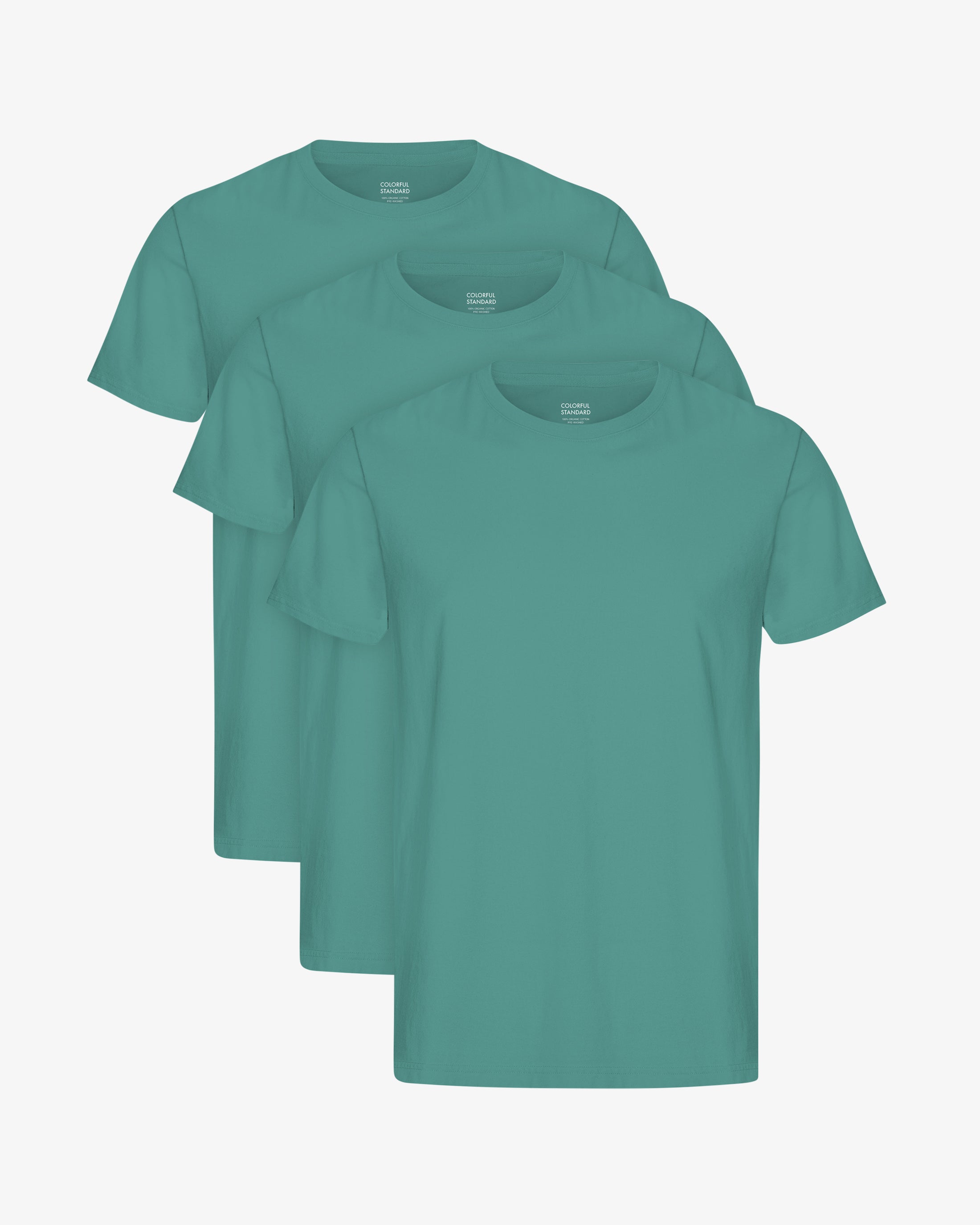 Classic Organic Tee - Pine Green (3-Pack)