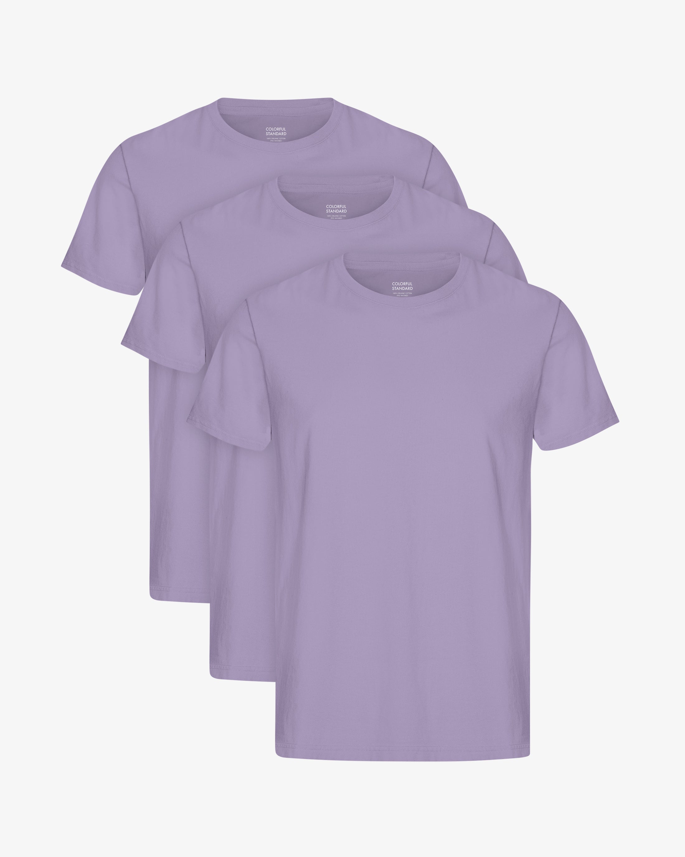 Classic Organic Tee - Purple Jade (3-Pack)