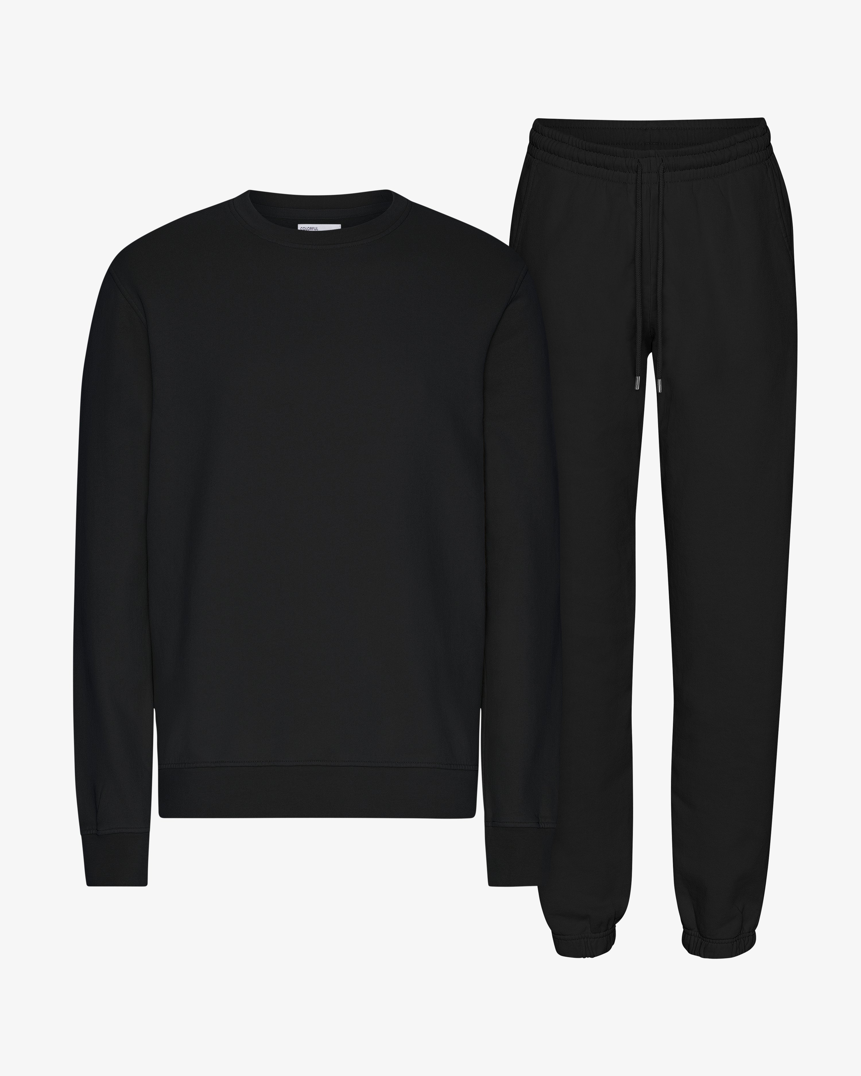 Organic Classic Sweatsuit - Deep Black
