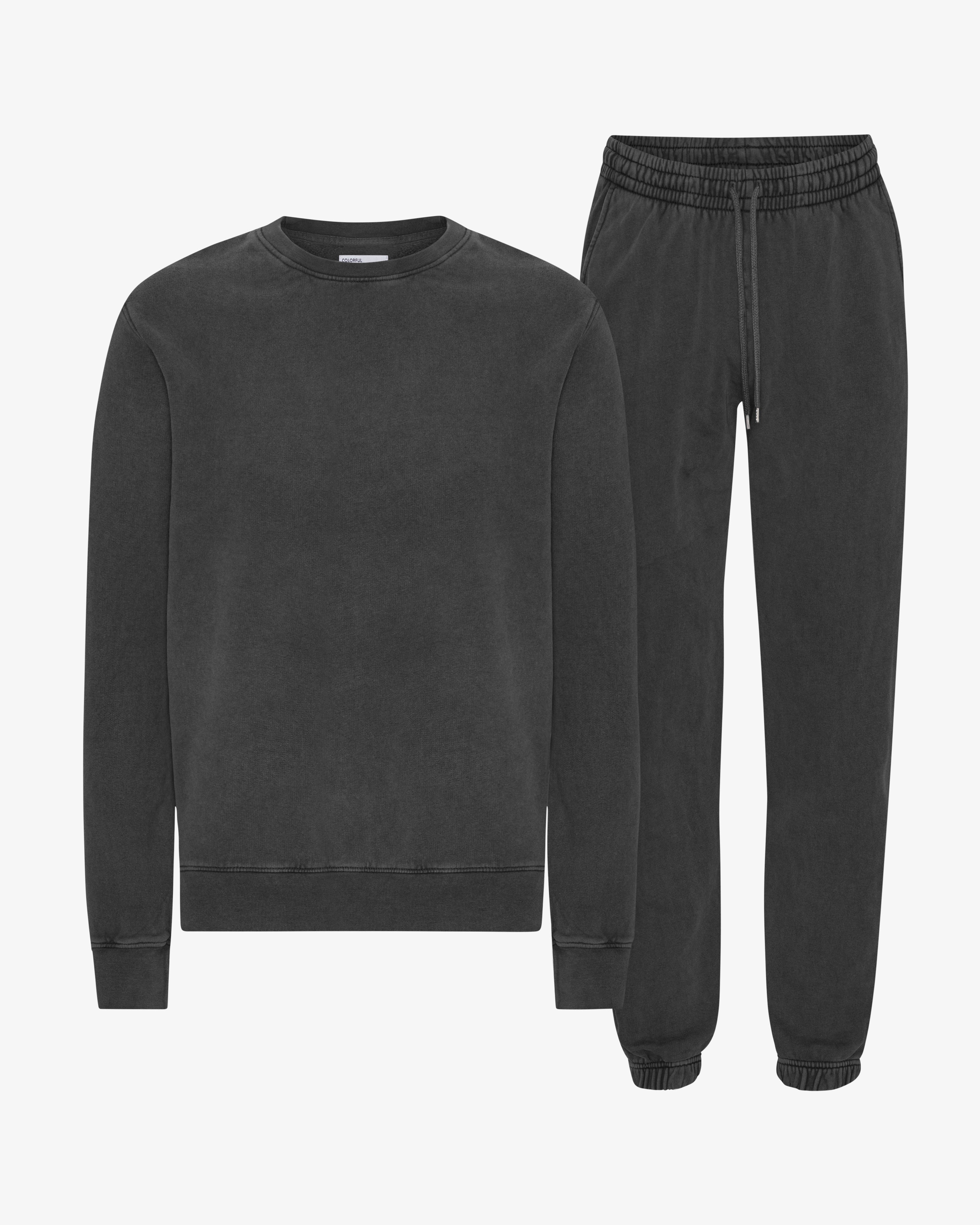 Organic Classic Sweatsuit - Faded Black