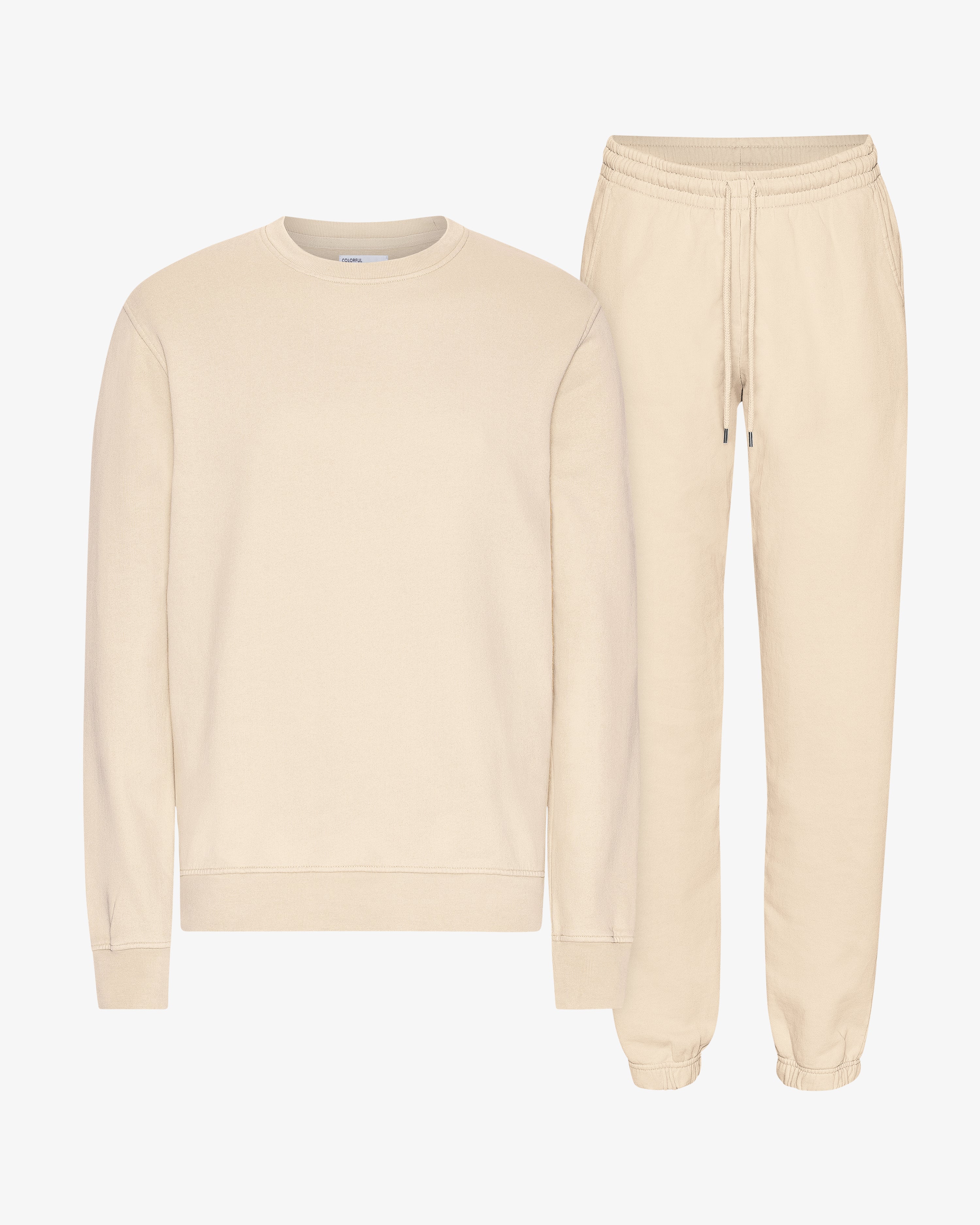 Organic Classic Sweatsuit - Ivory White
