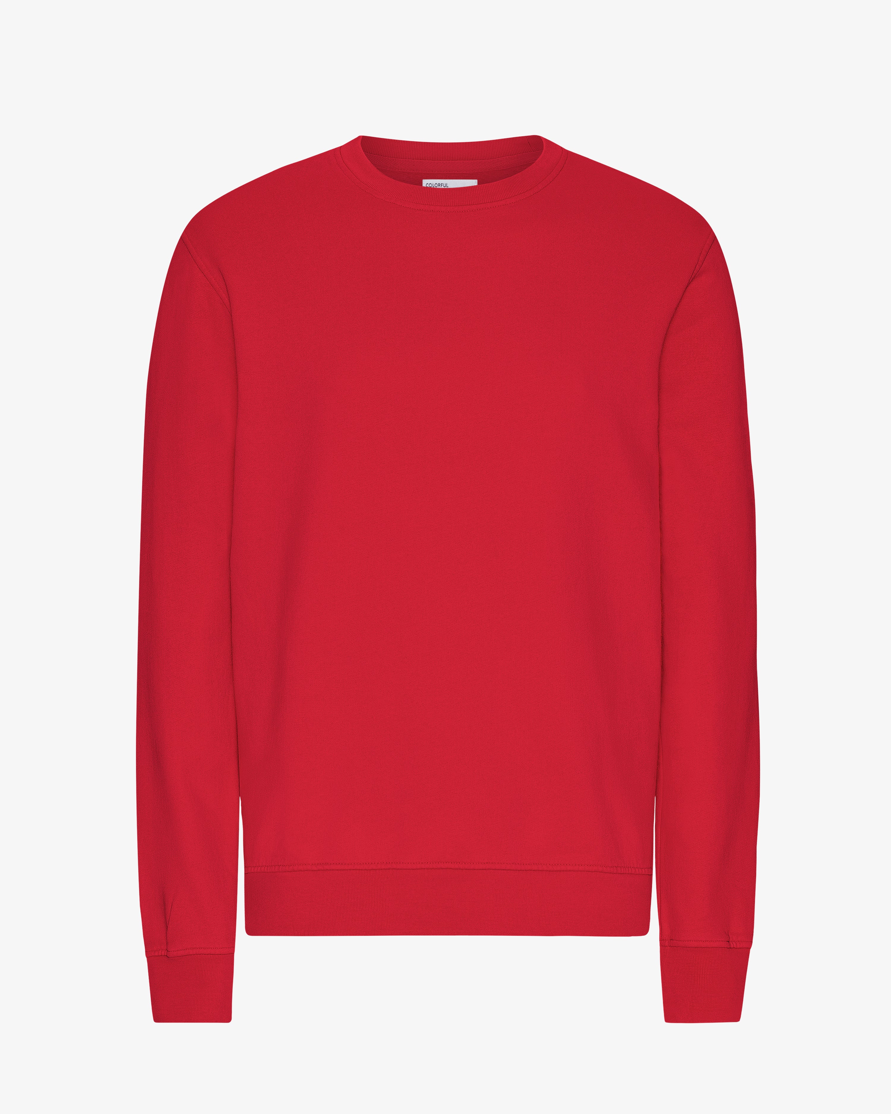 Classic Organic Crew - Scarlet Red