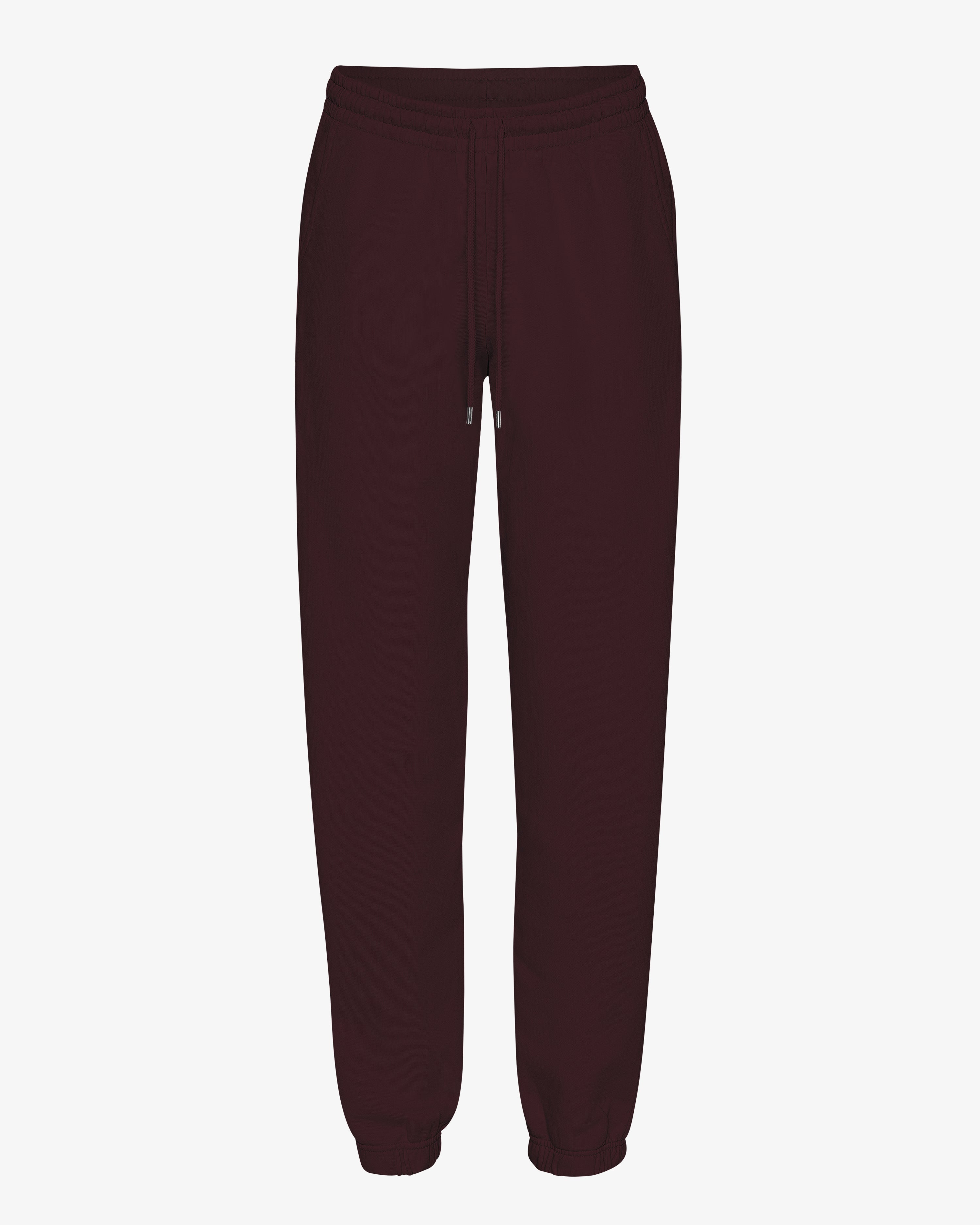 Organic Sweatpants - Oxblood Red