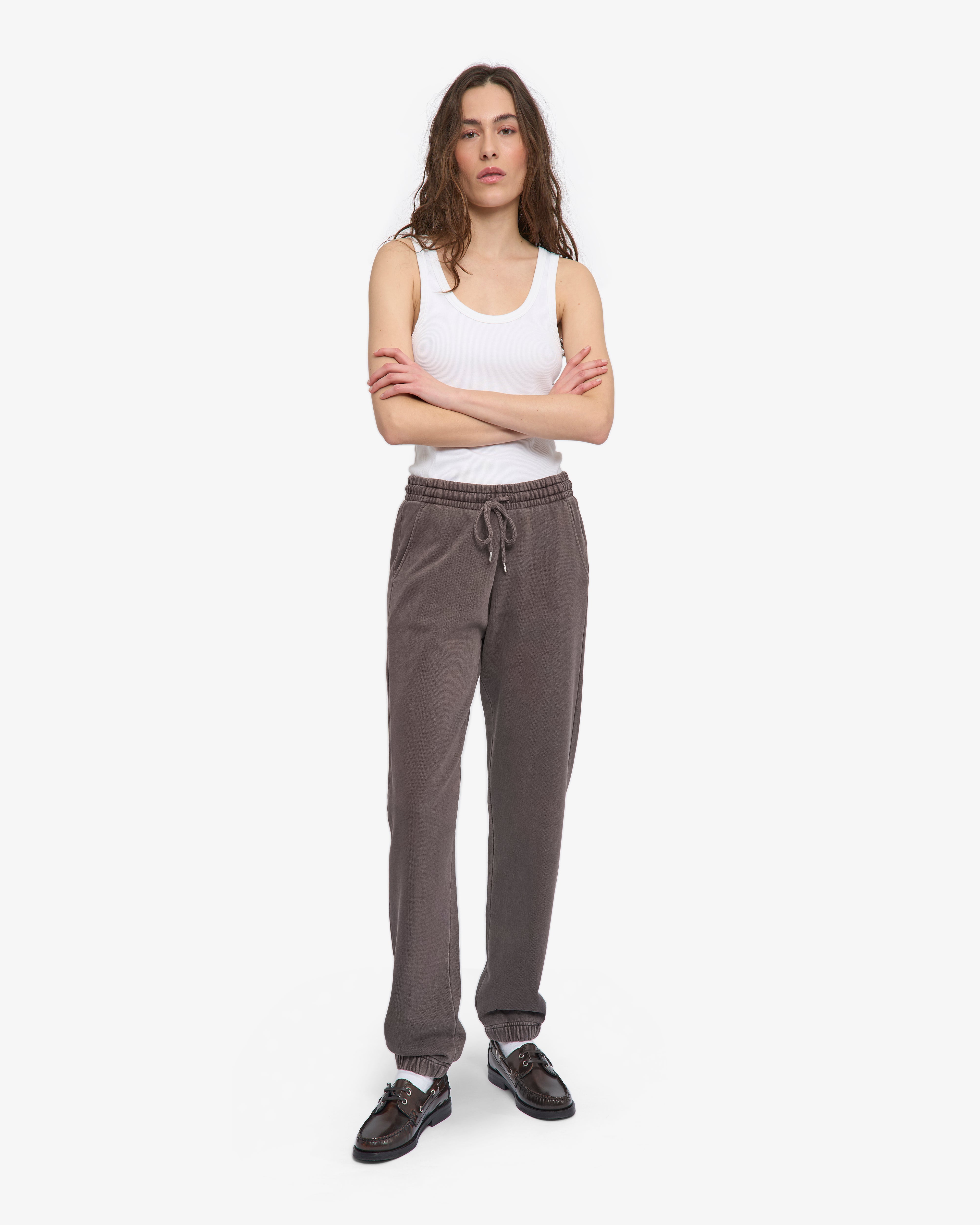 Organic Sweatpants - Faded Mud