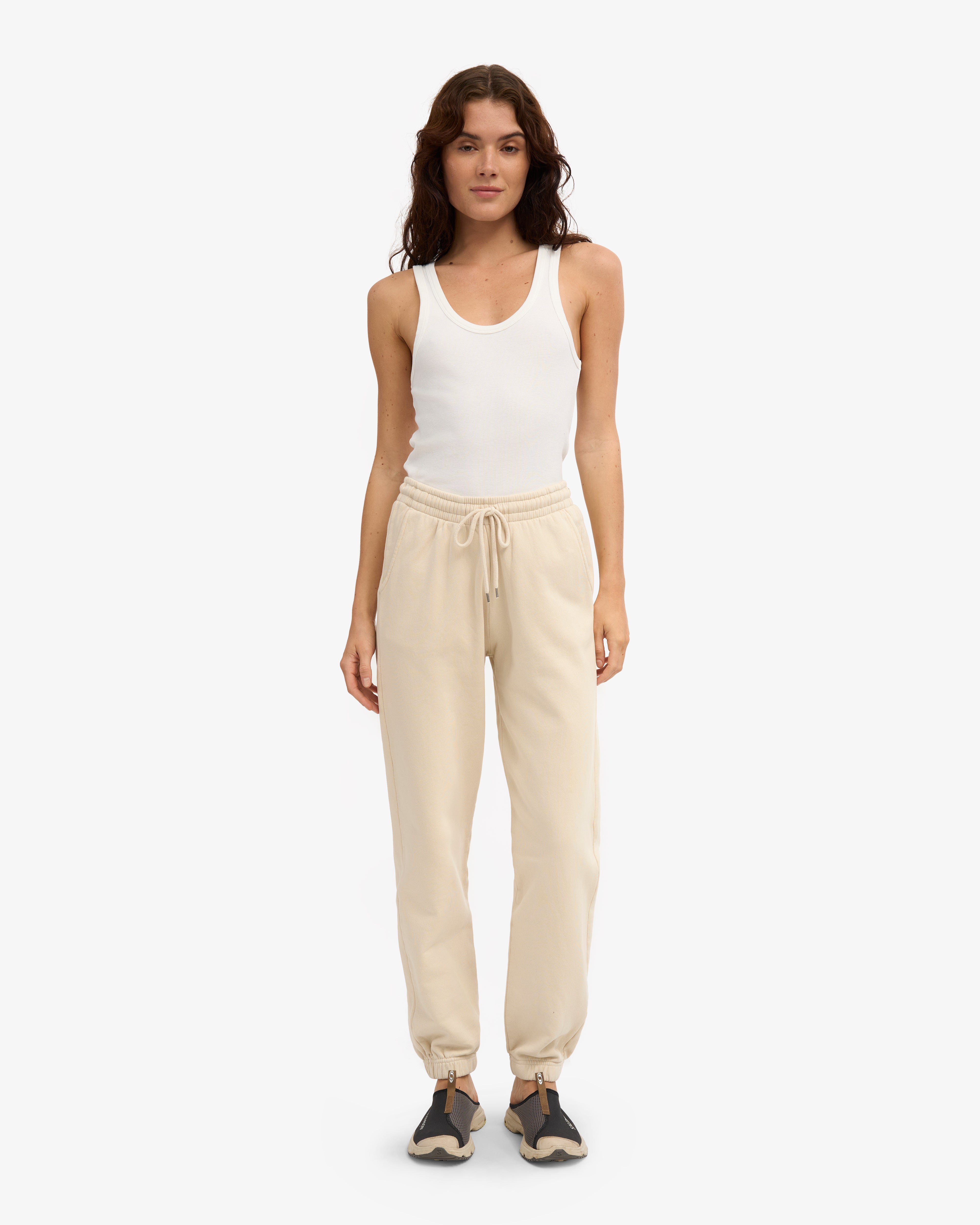 Organic Sweatpants - Ivory White