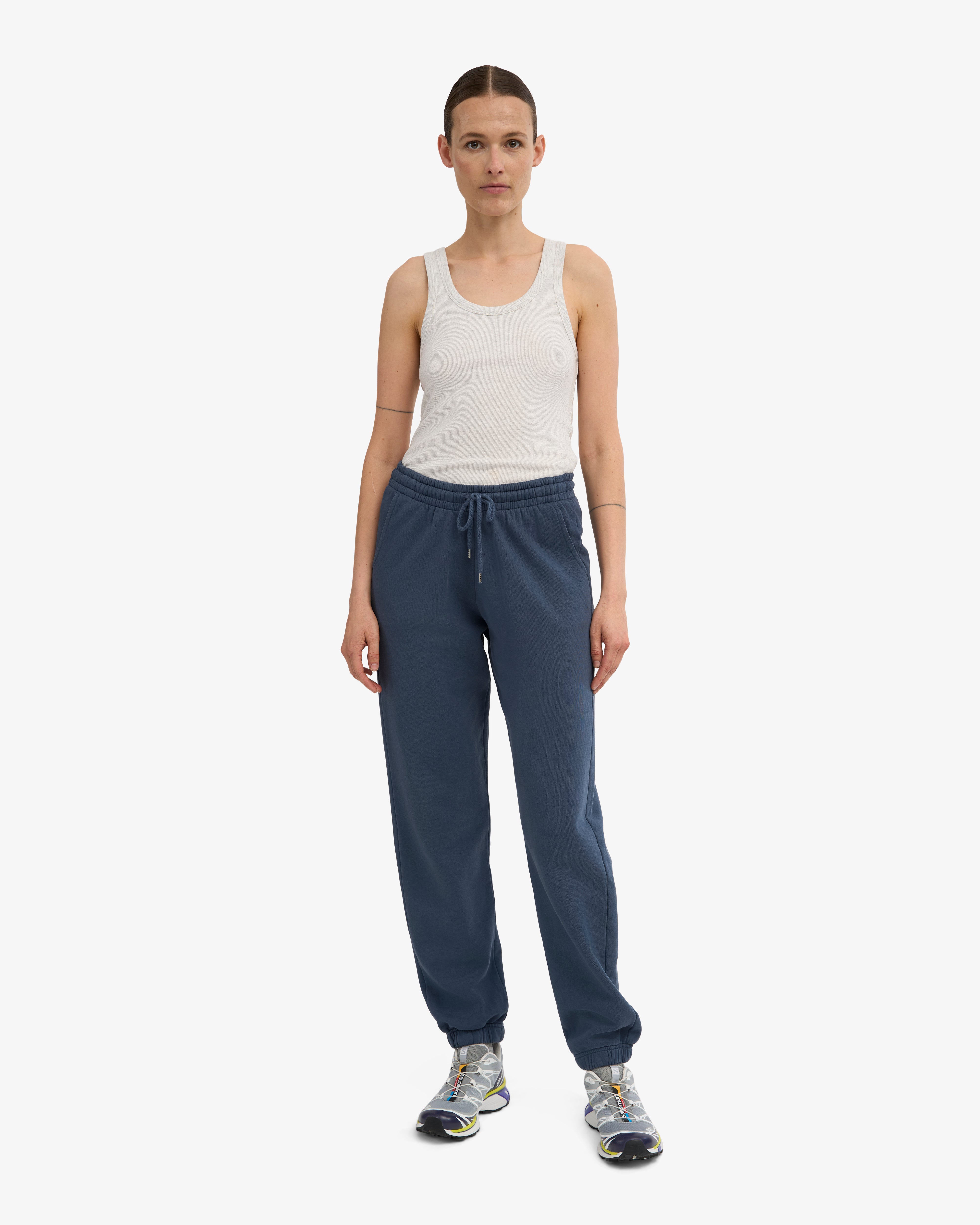 Organic Sweatpants - Petrol Blue