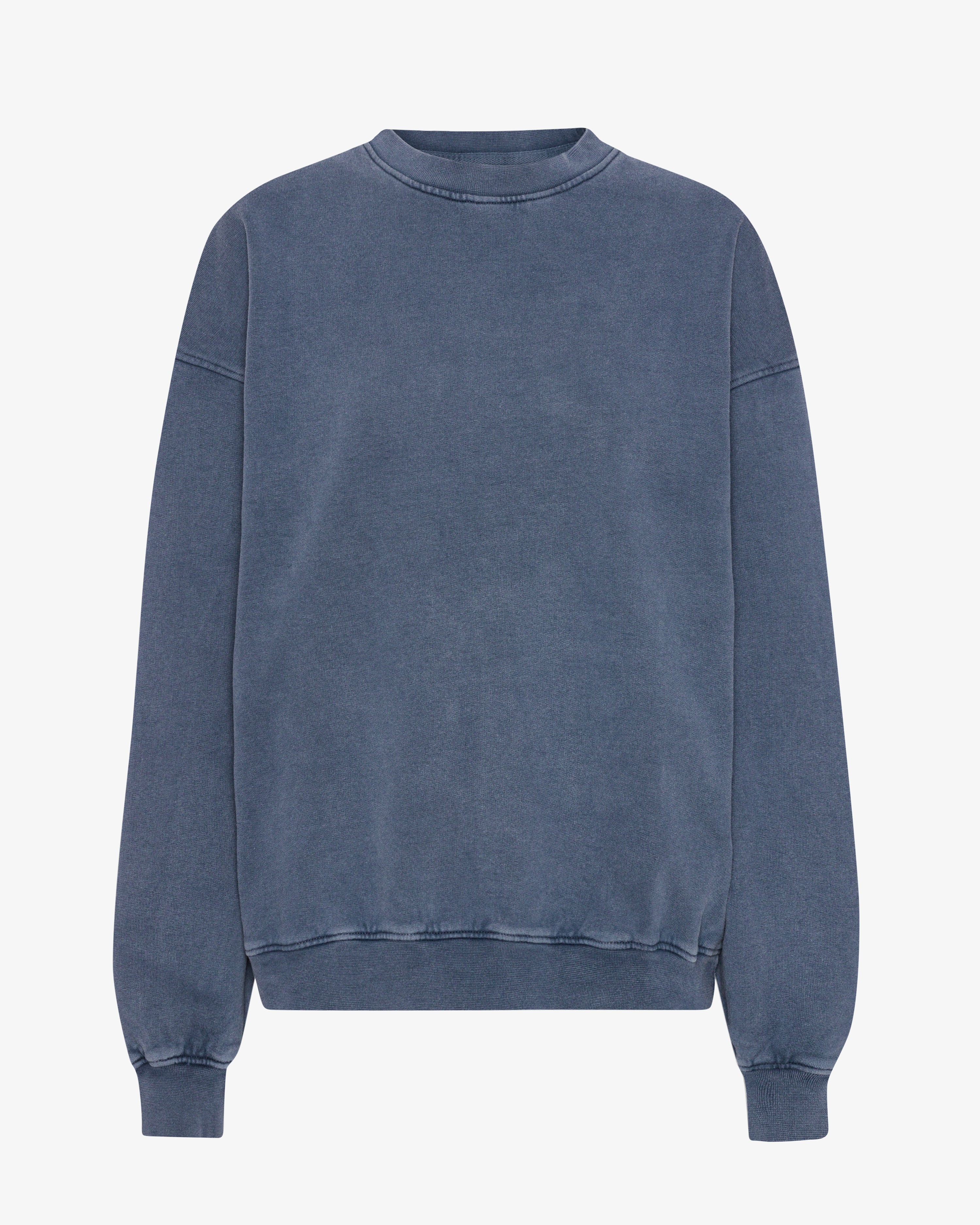 Organic Oversized Crew - Neptune Blue