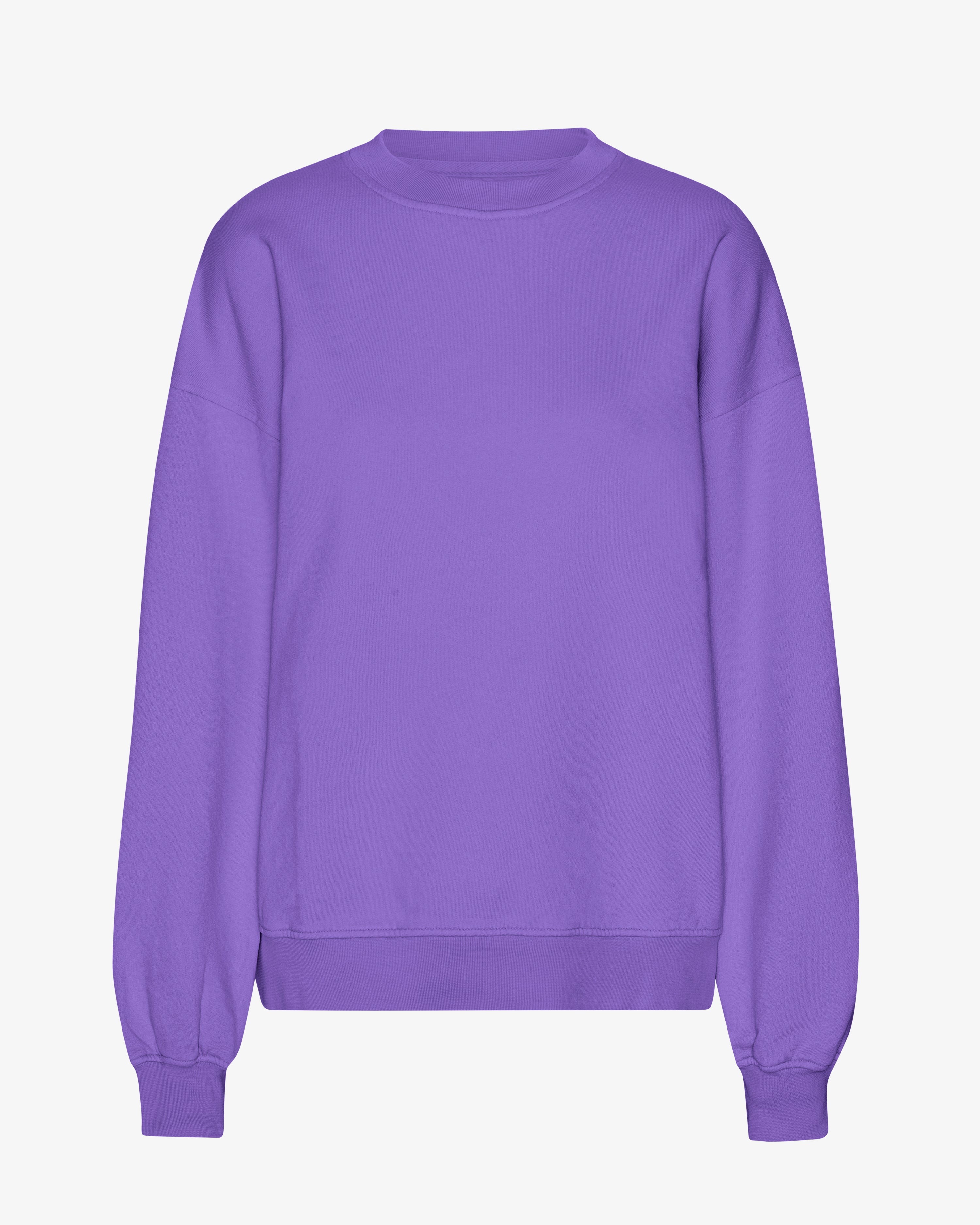 Organic Oversized Crew - Ultra Violet
