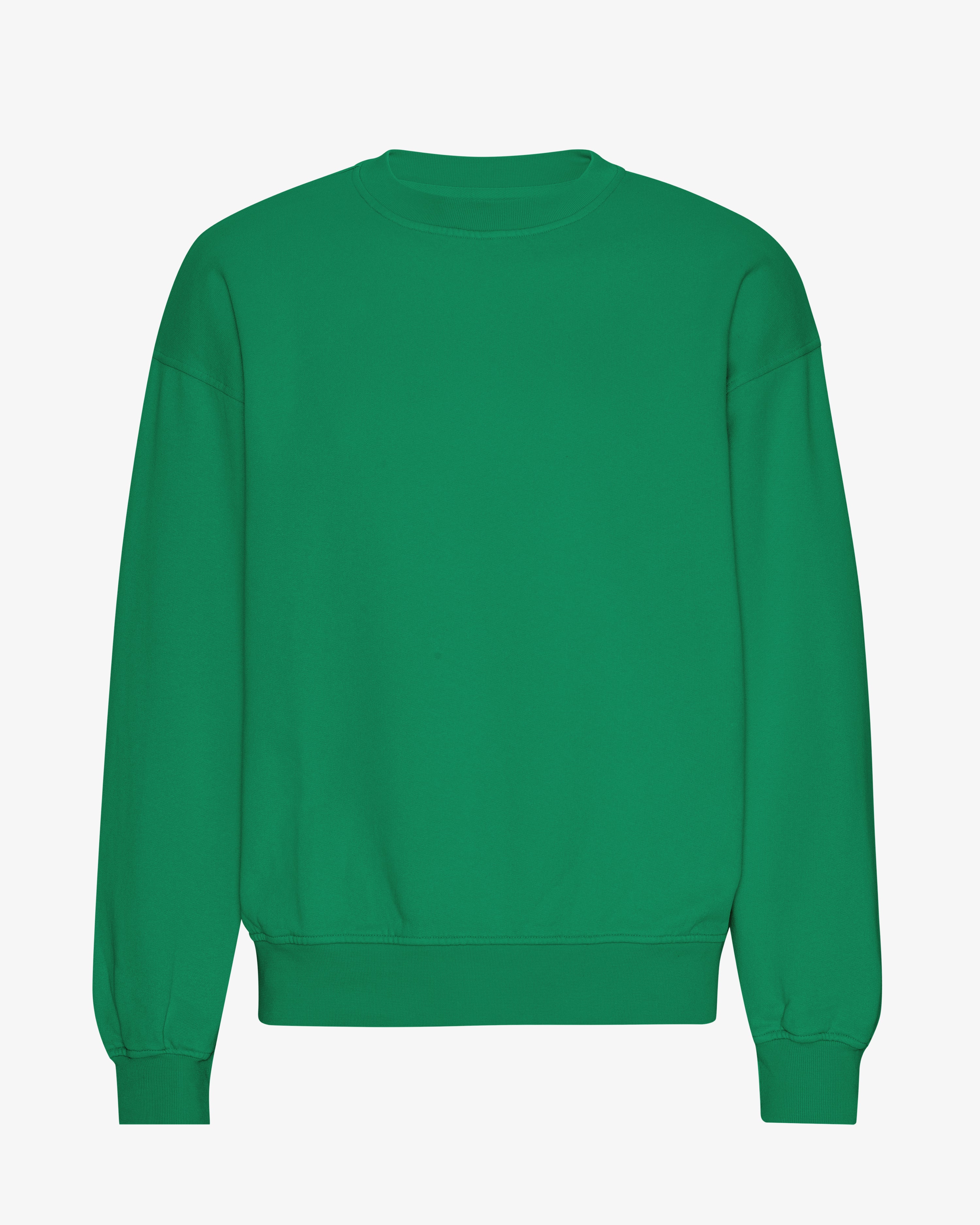 Organic Oversized Crew - Kelly Green