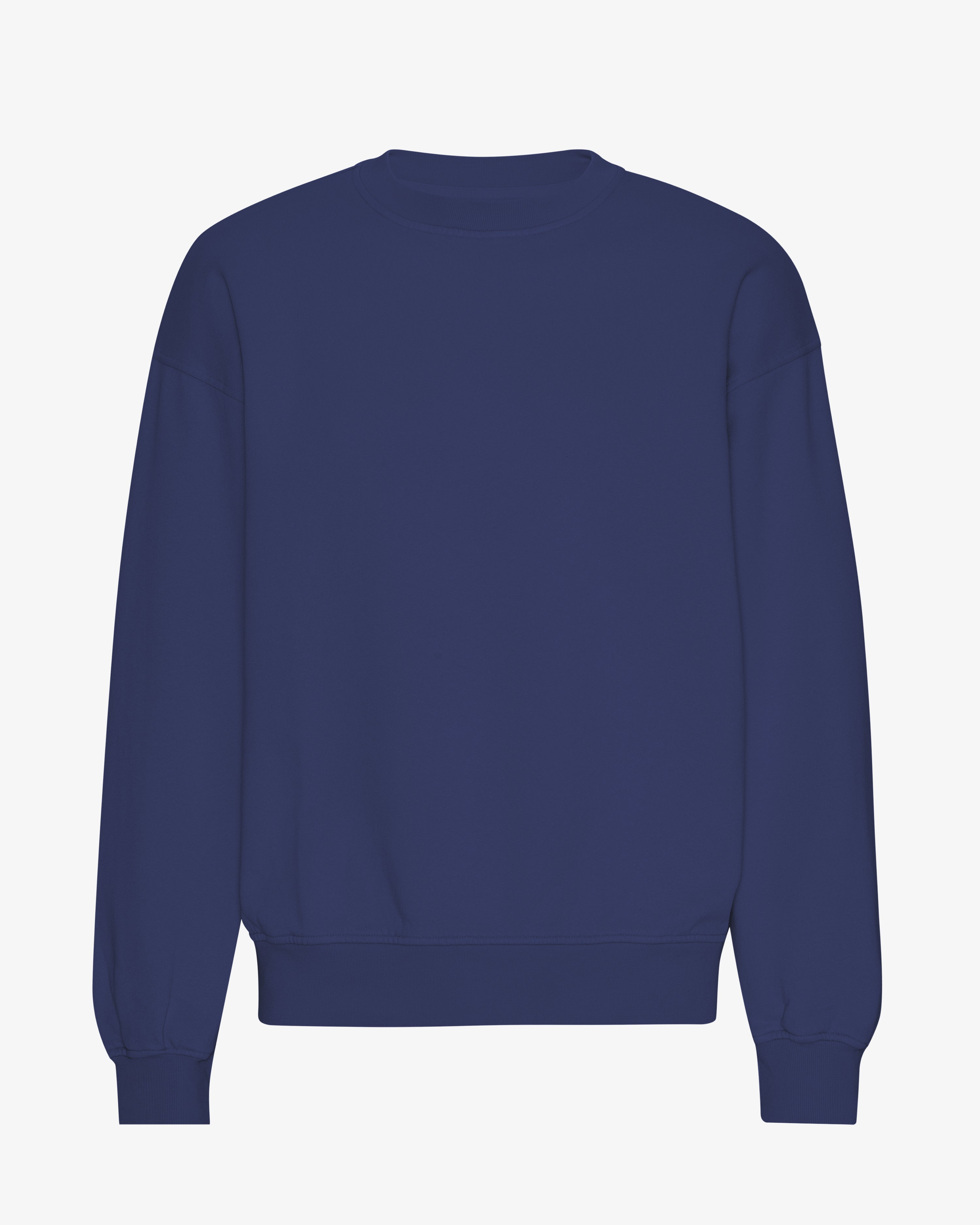 Organic Oversized Crew - Marine Blue