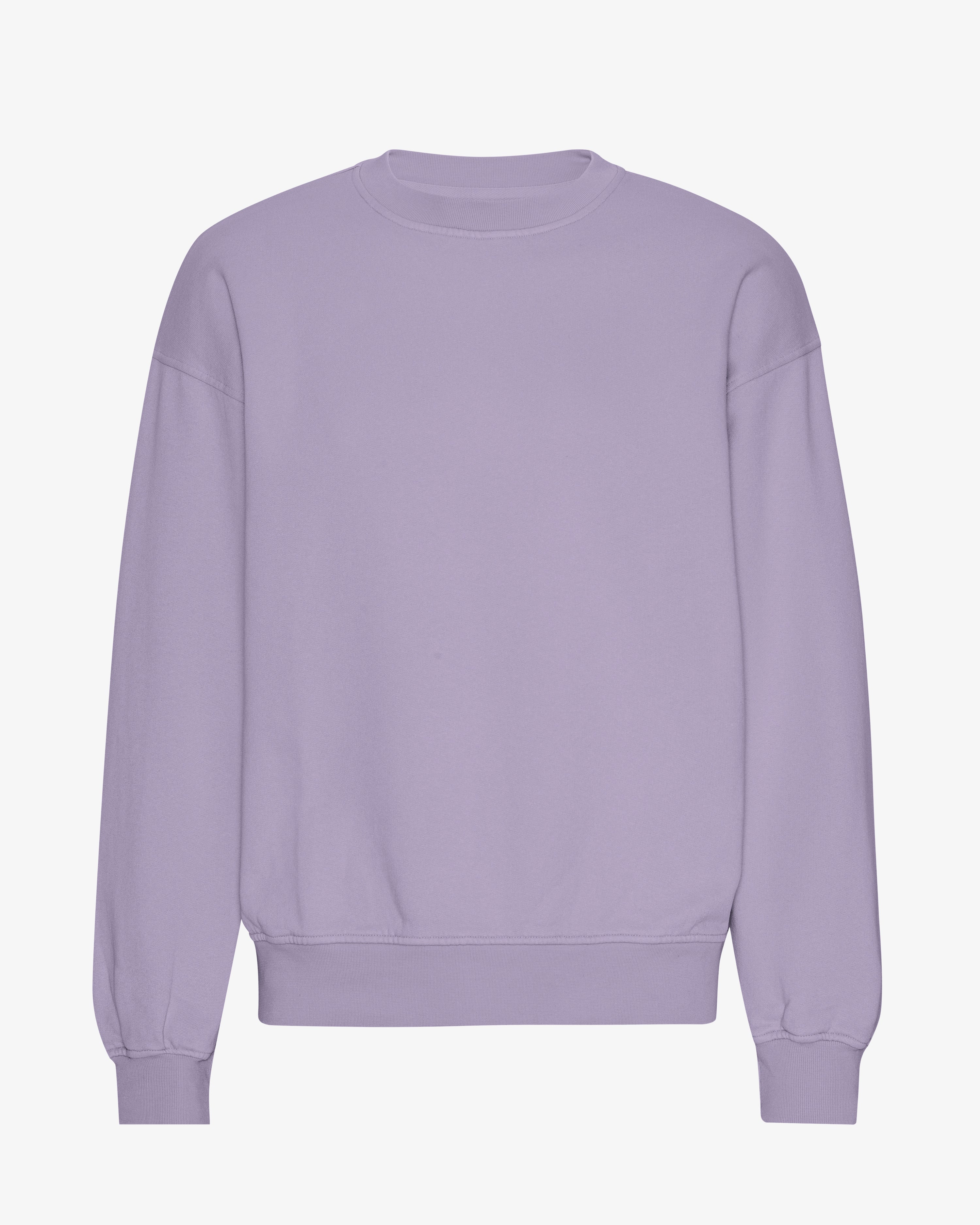 Organic Oversized Crew - Purple Jade