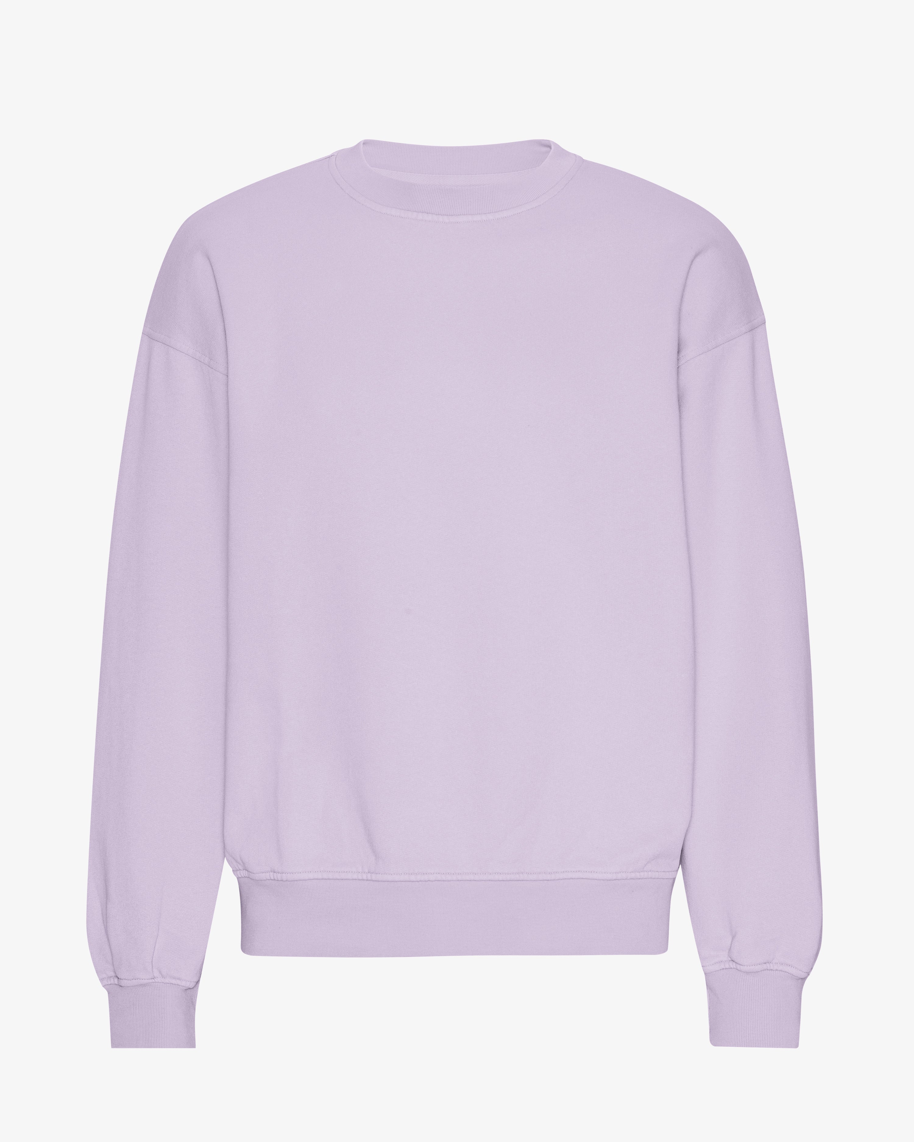 Organic Oversized Crew - Soft Lavender