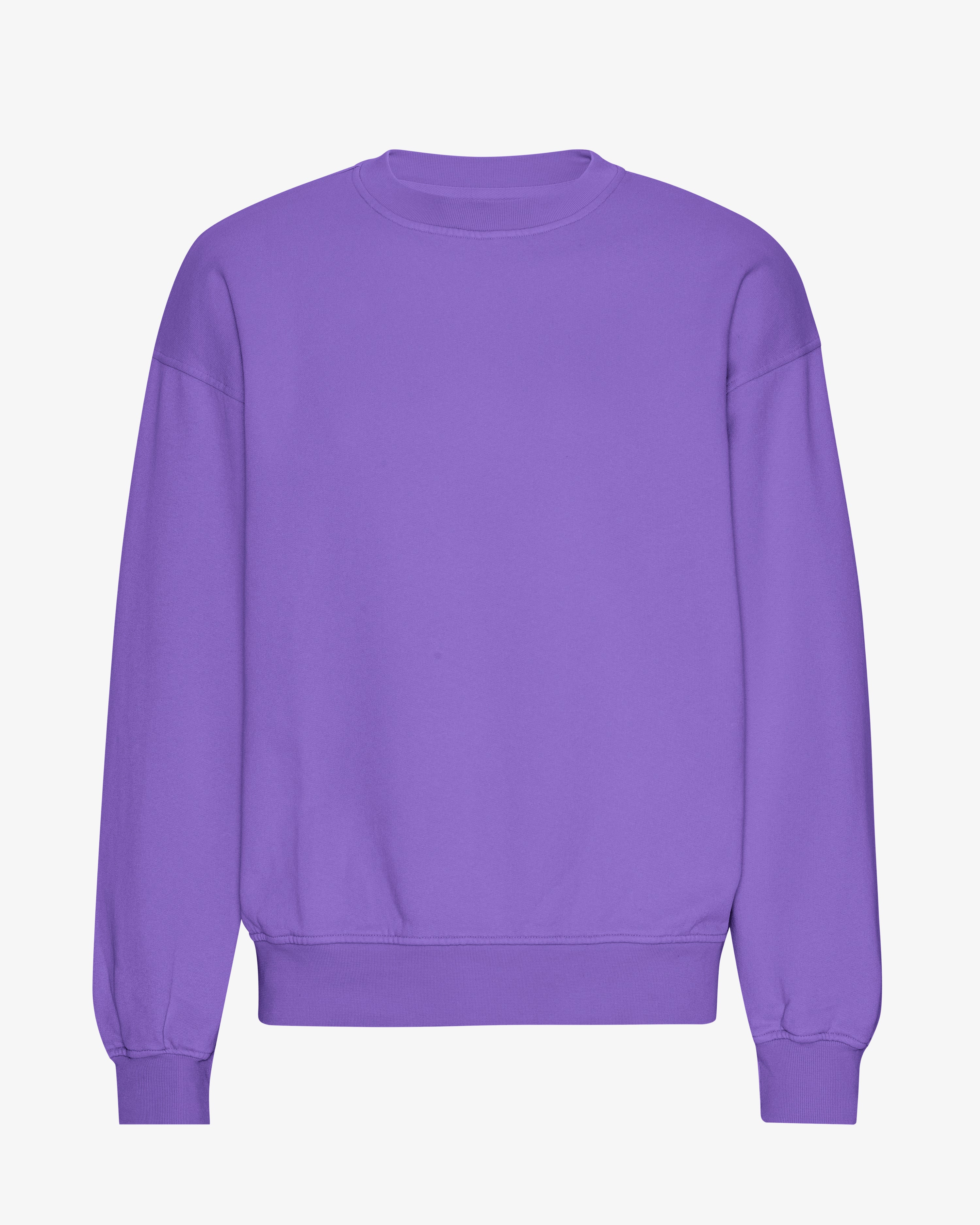 Organic Oversized Crew - Ultra Violet