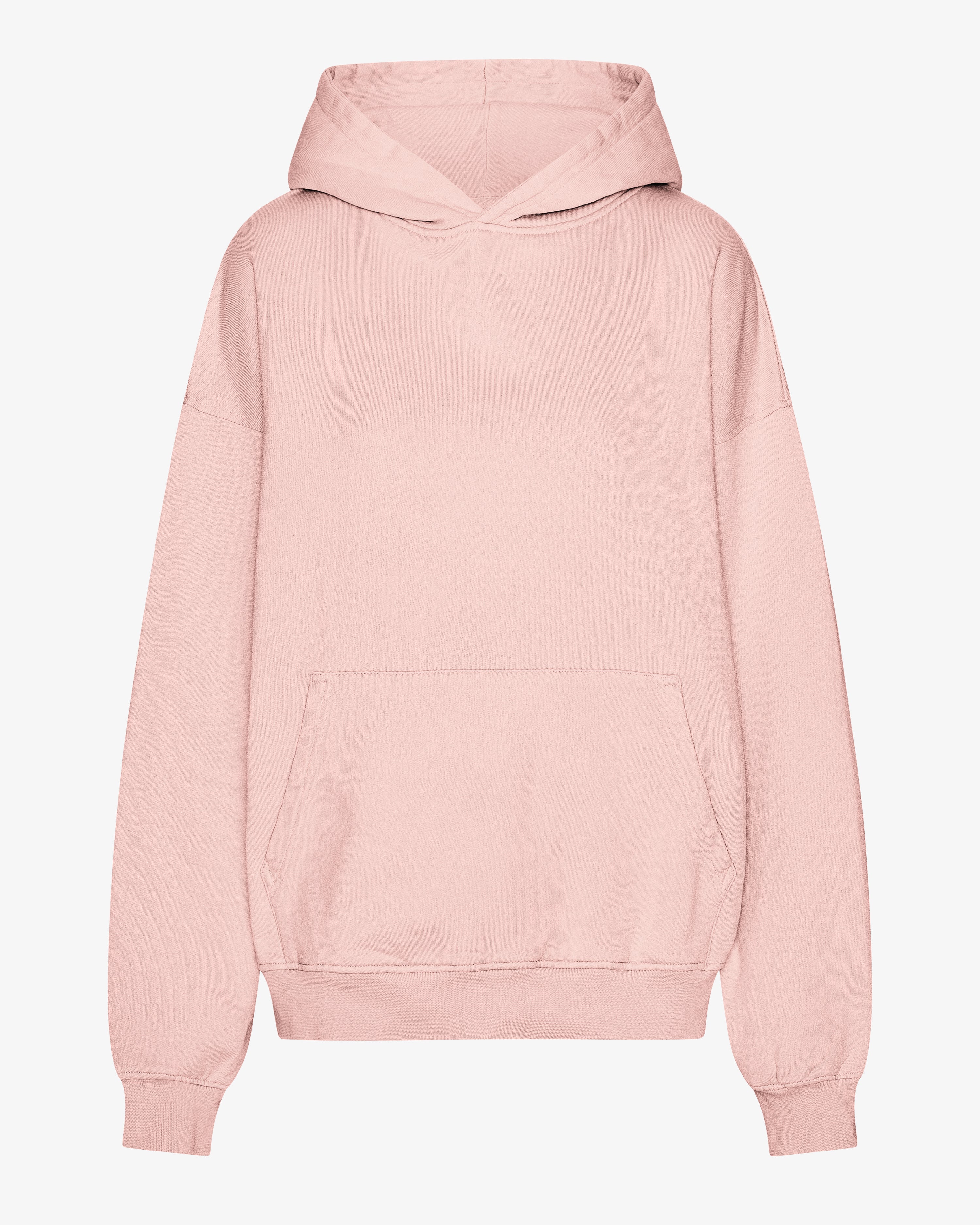 Organic Oversized Hood - Faded Pink