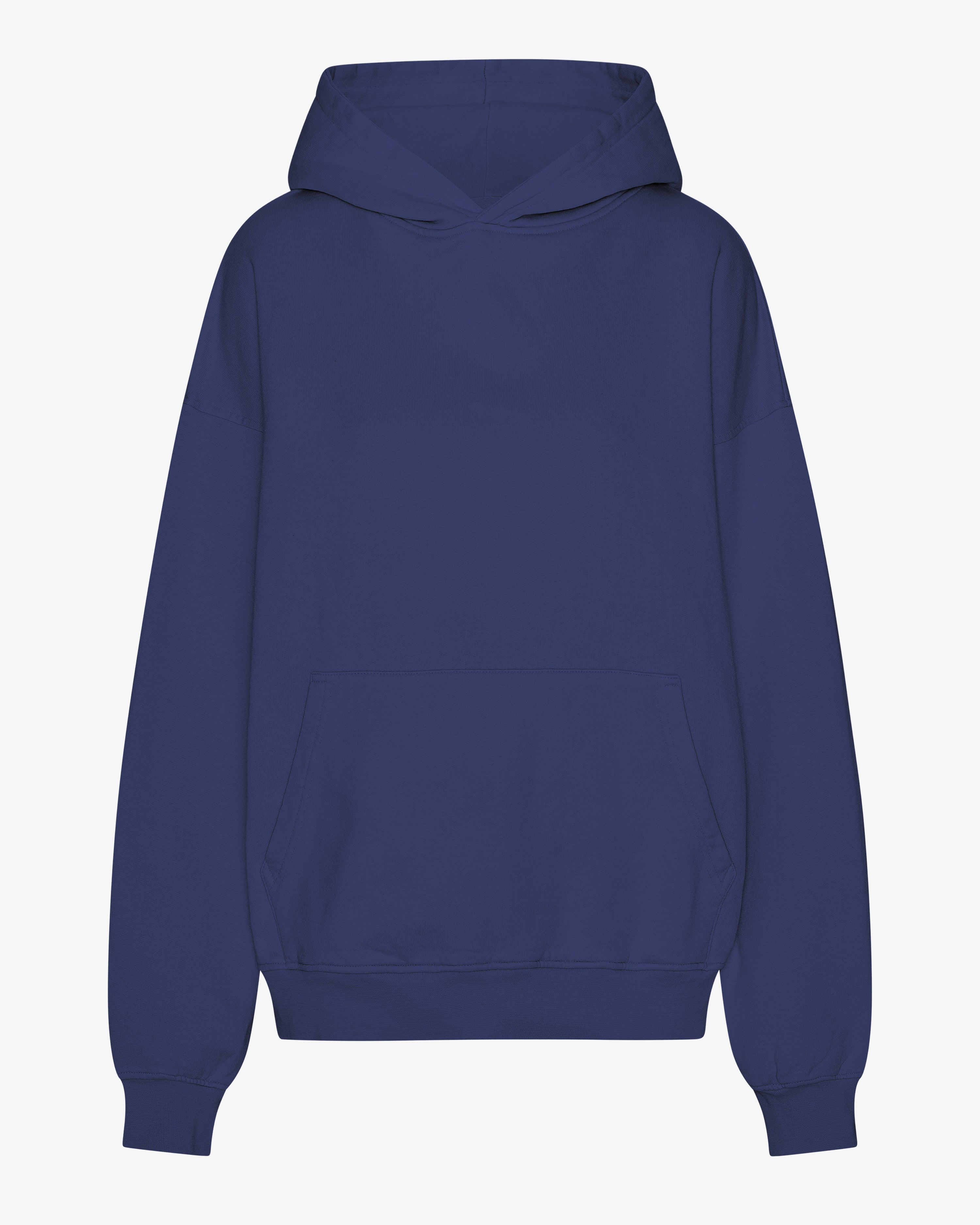 Organic Oversized Hood - Marine Blue