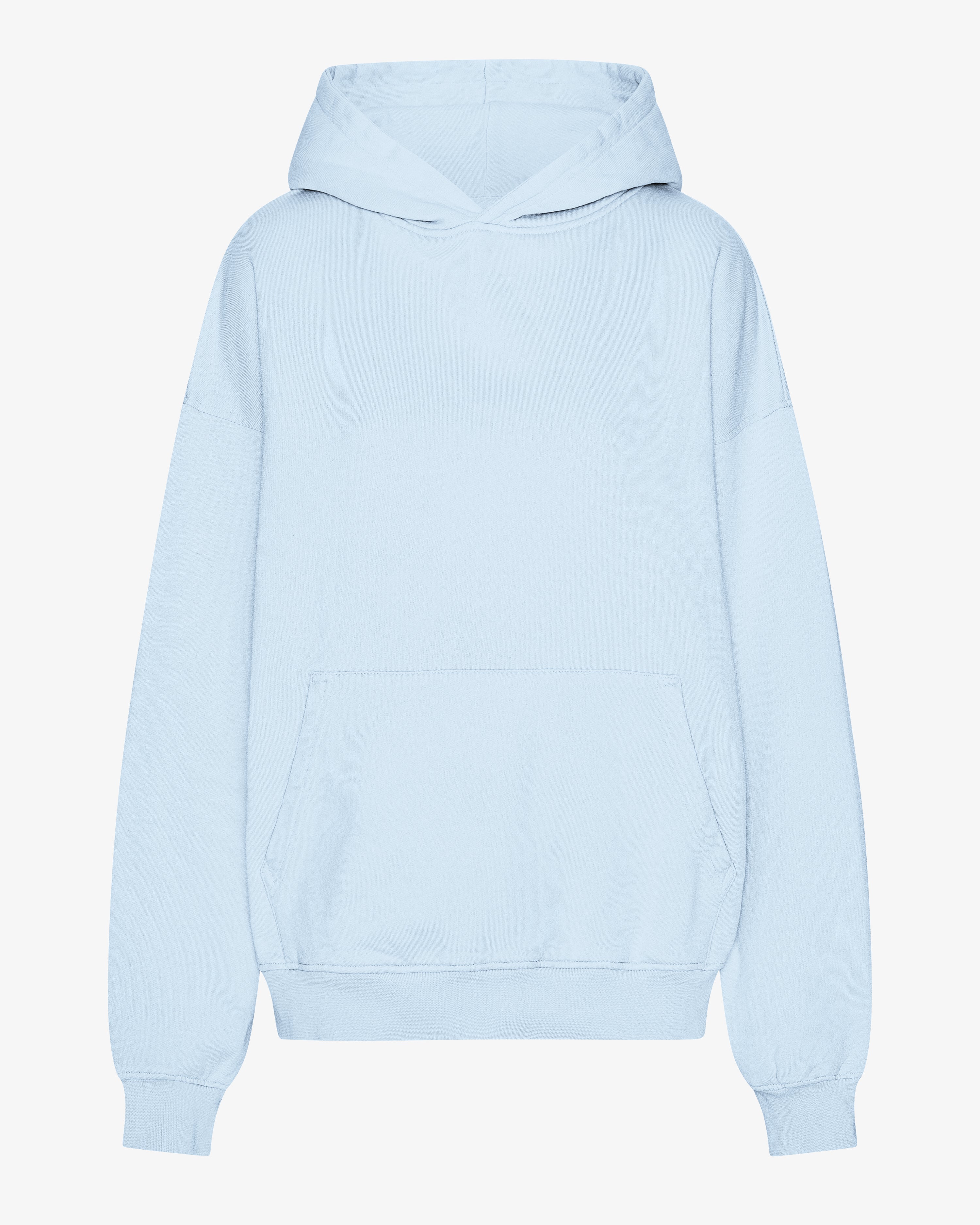 Organic Oversized Hood - Polar Blue