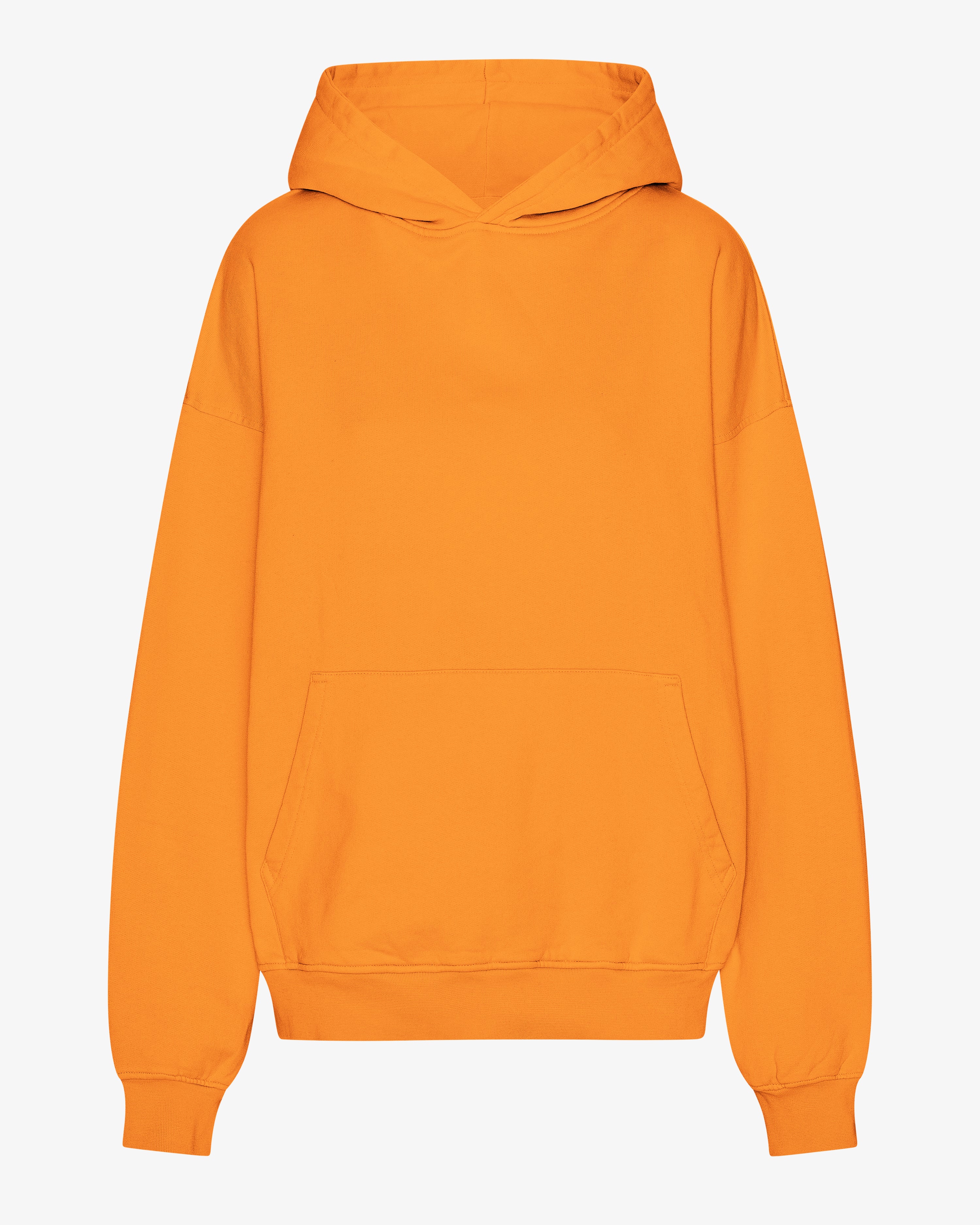 Organic Oversized Hood - Sunny Orange