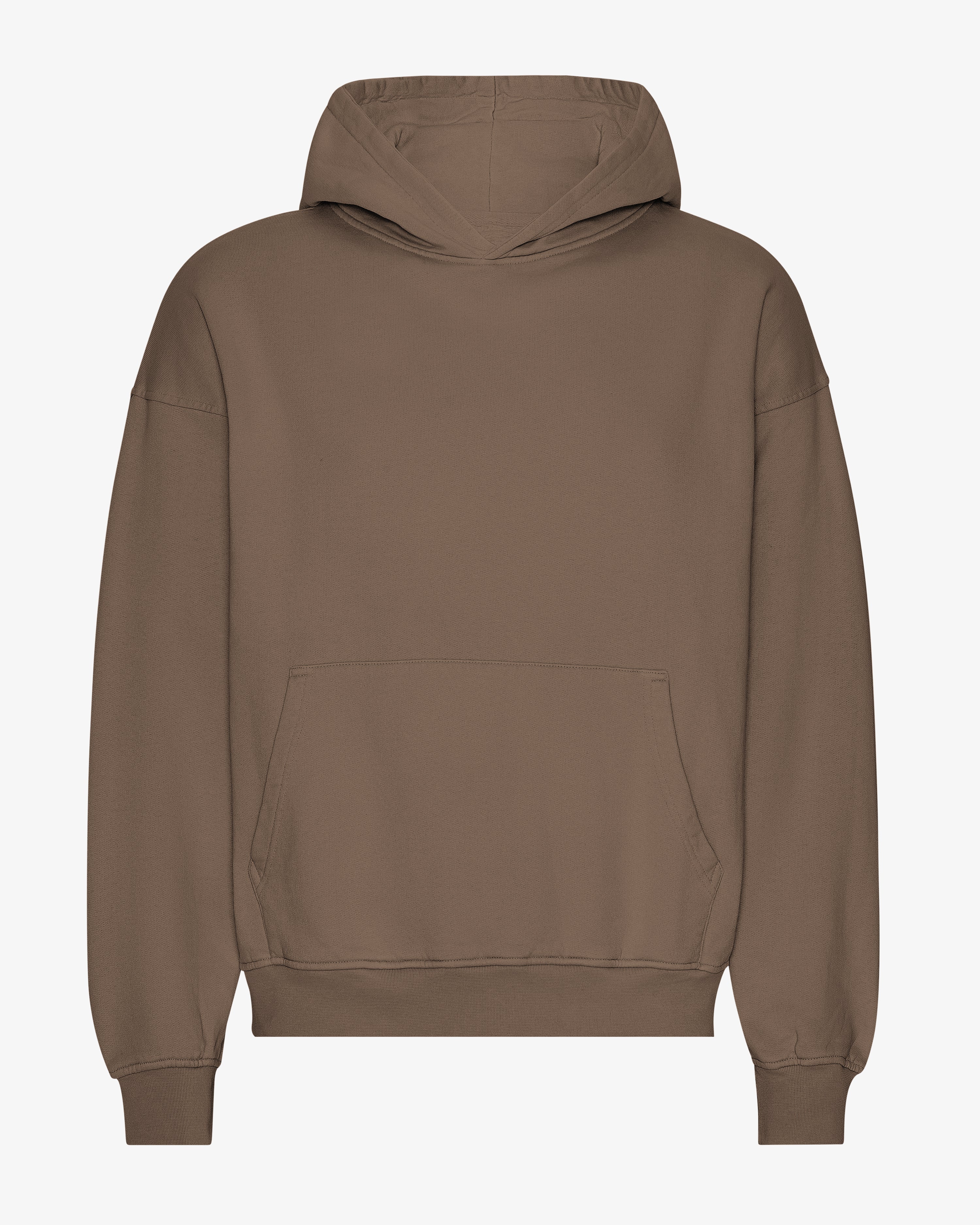 Organic Oversized Hood - Cedar Brown