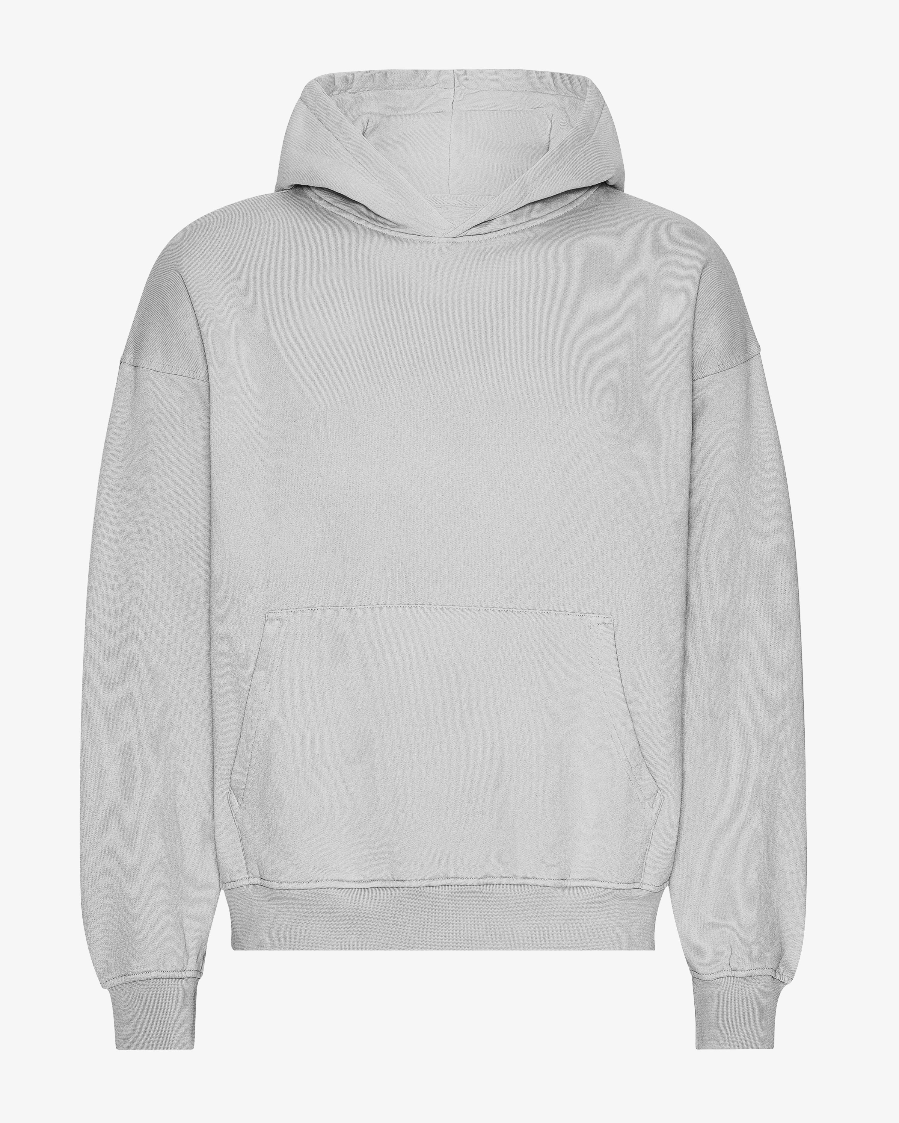 Organic Oversized Hood - Faded Grey