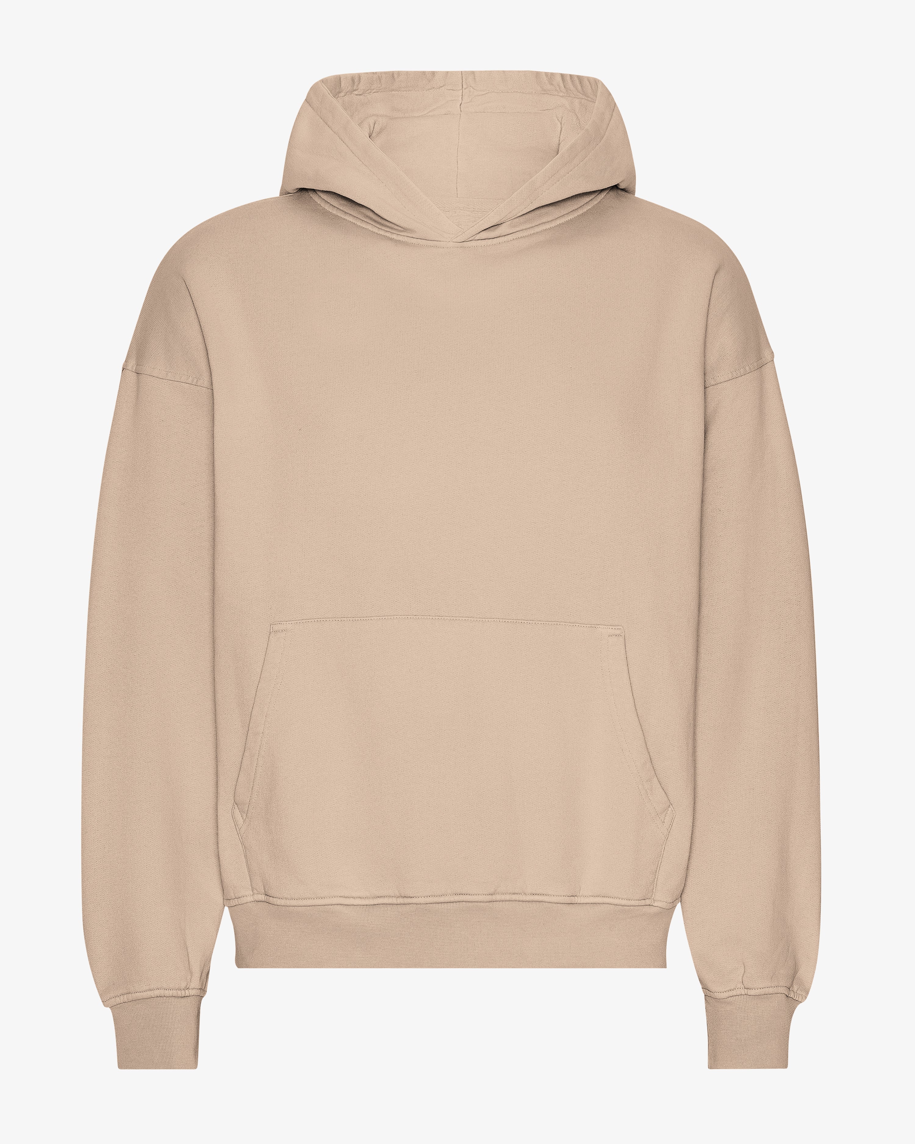 Organic Oversized Hood - Oyster Grey