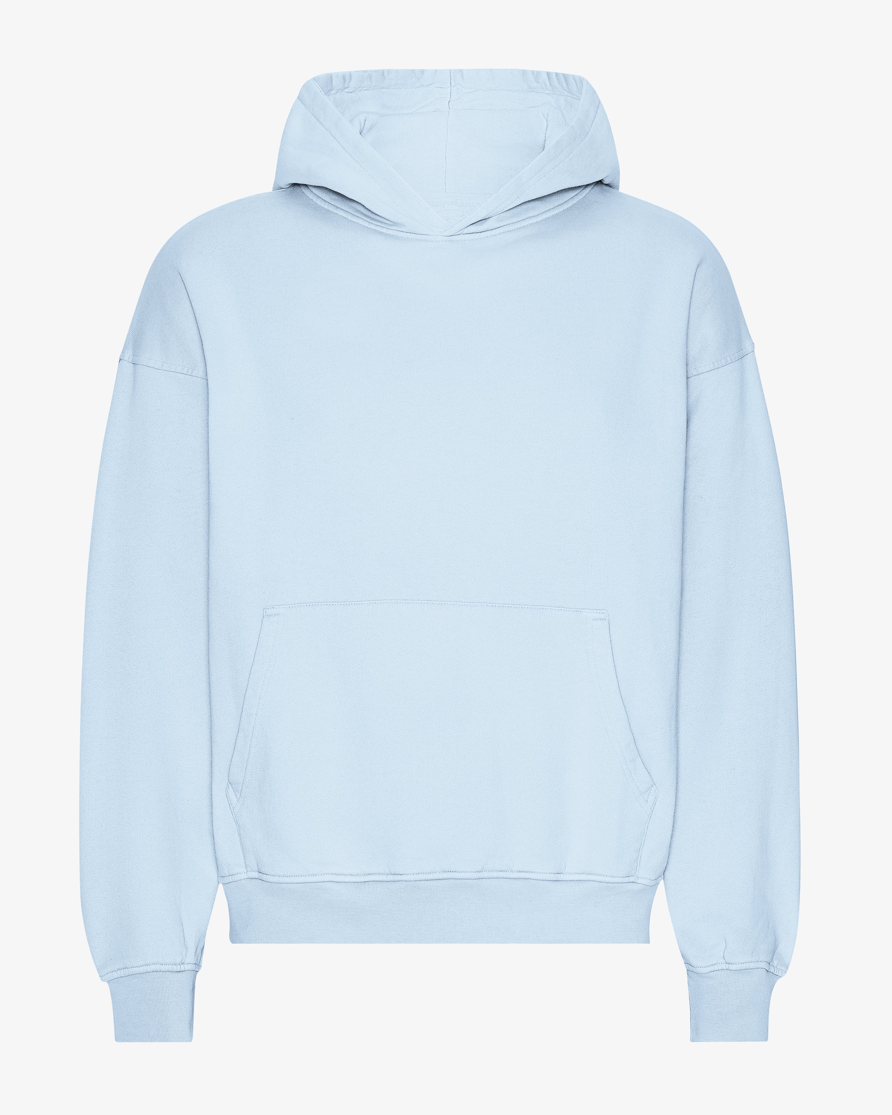 Organic Oversized Hood - Polar Blue