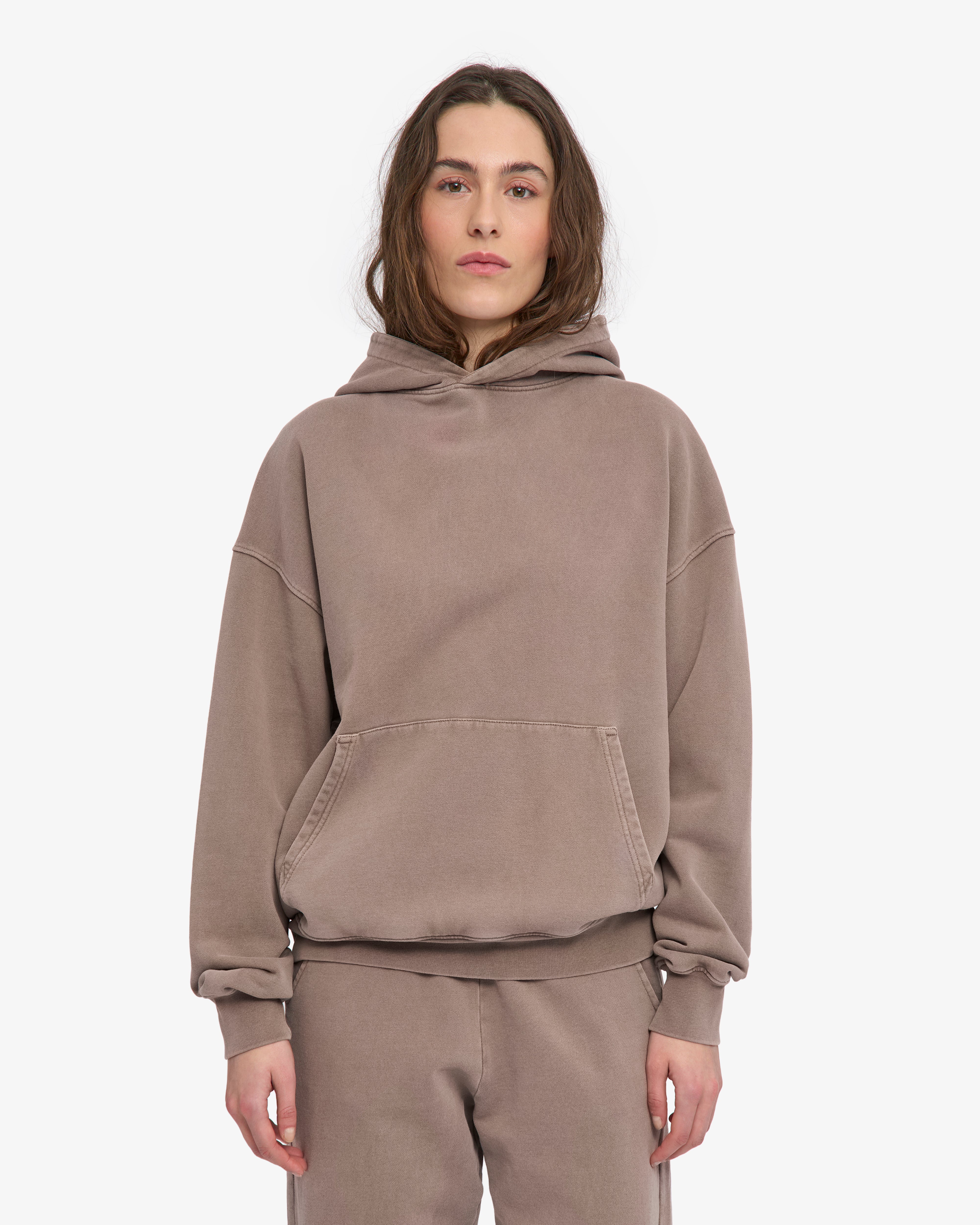 Organic Oversized Hood - Faded Khaki