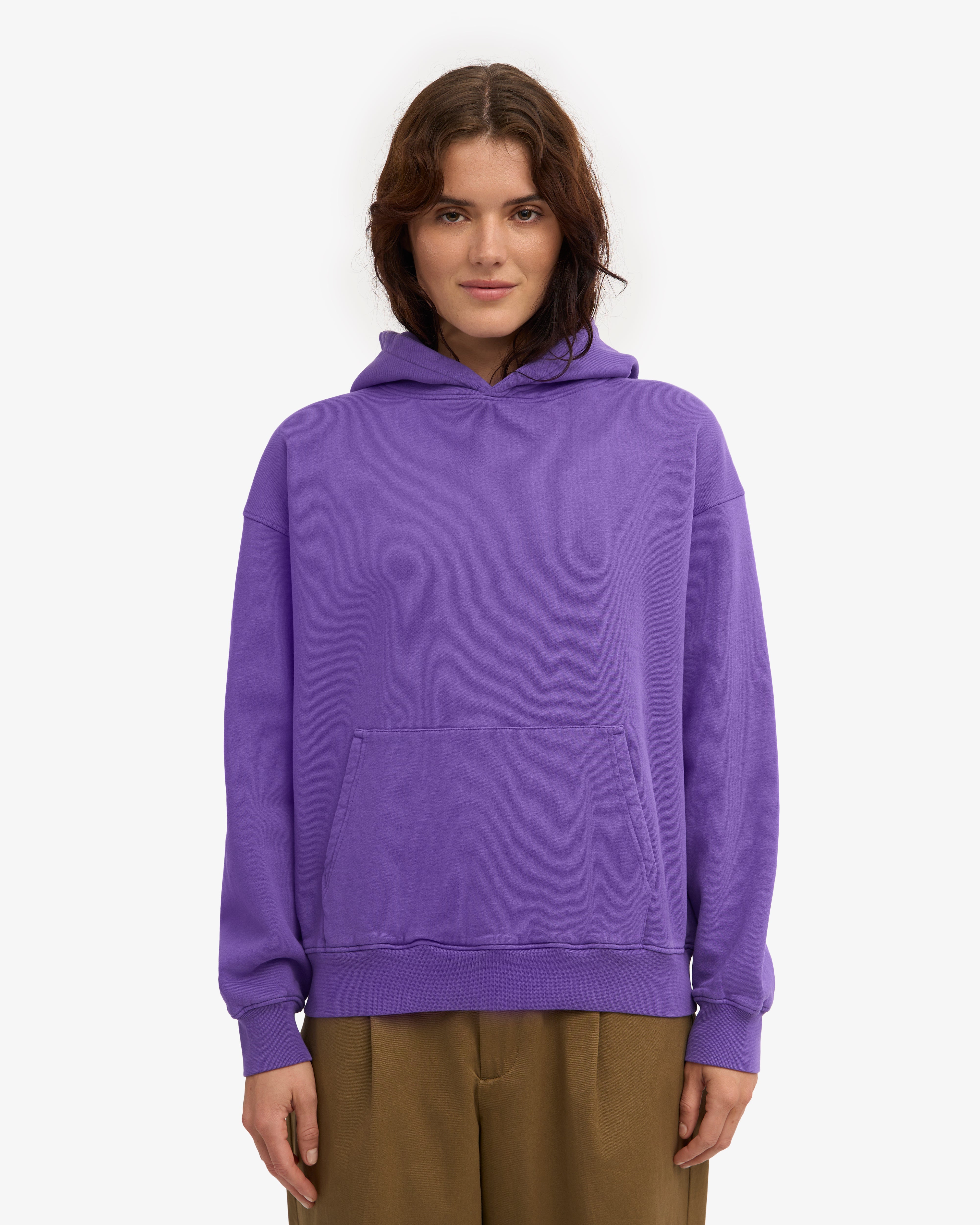 Organic Oversized Hood - Ultra Violet