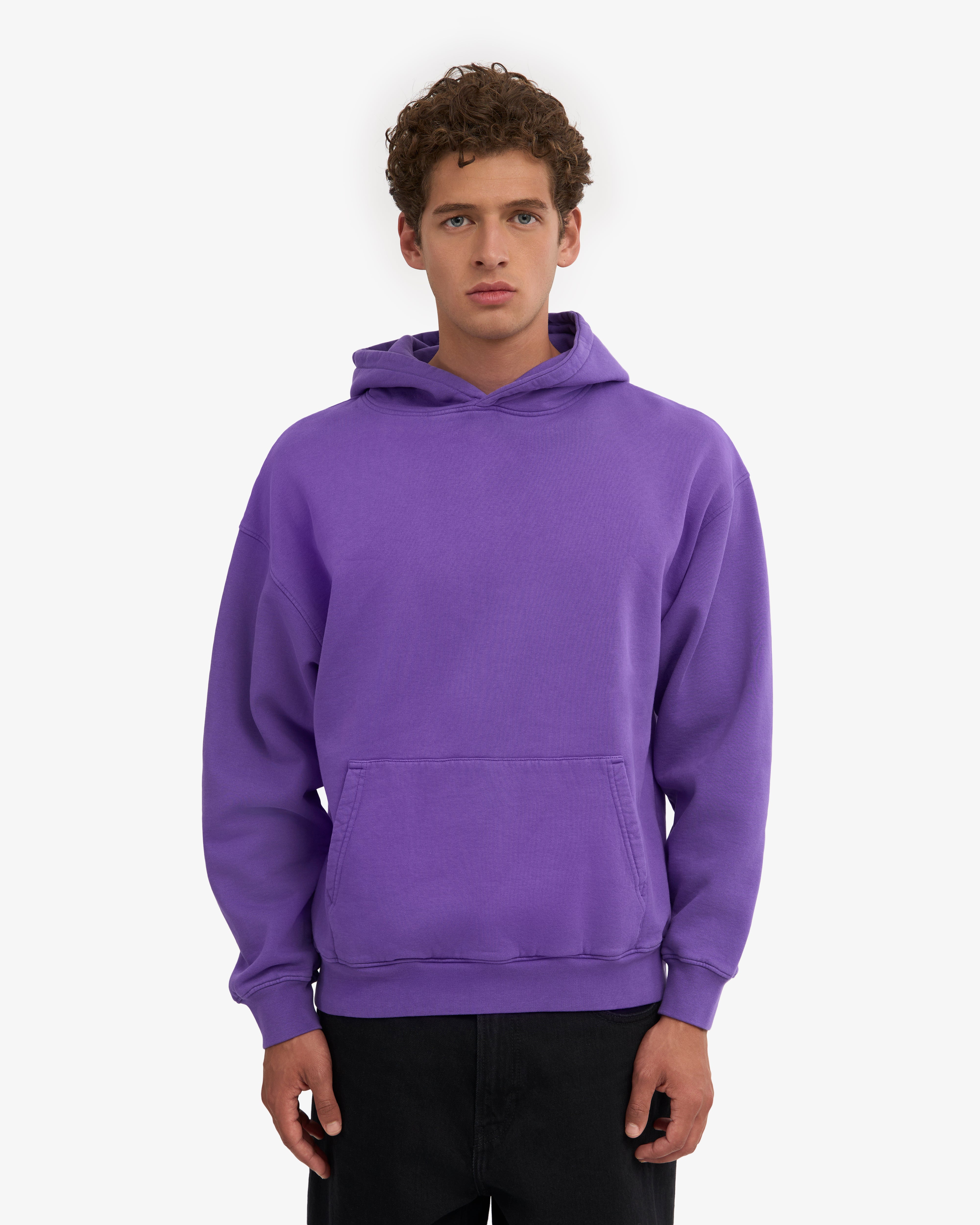 Organic Oversized Hood - Ultra Violet