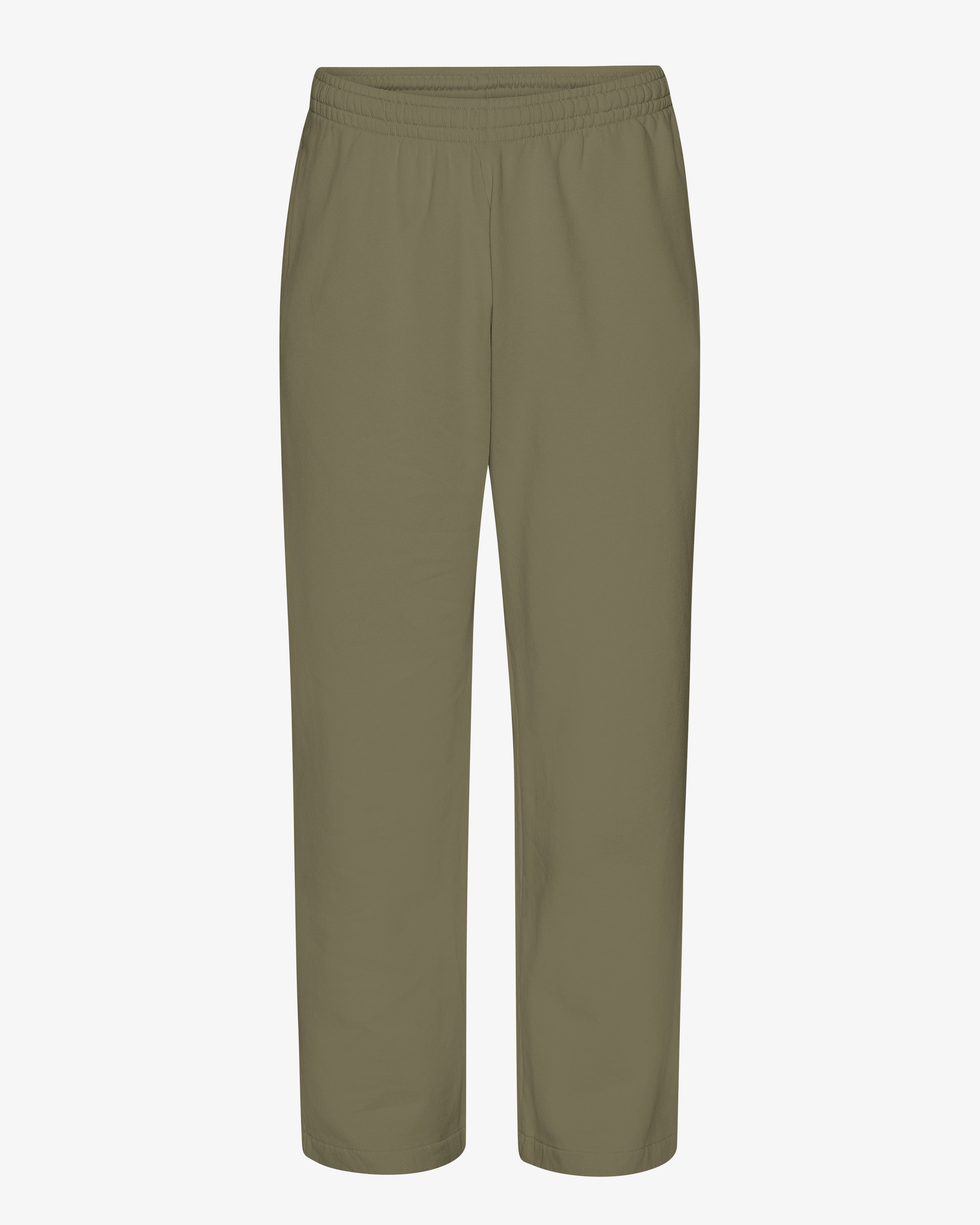 Organic Straight Leg Sweatpants - Dusty Olive