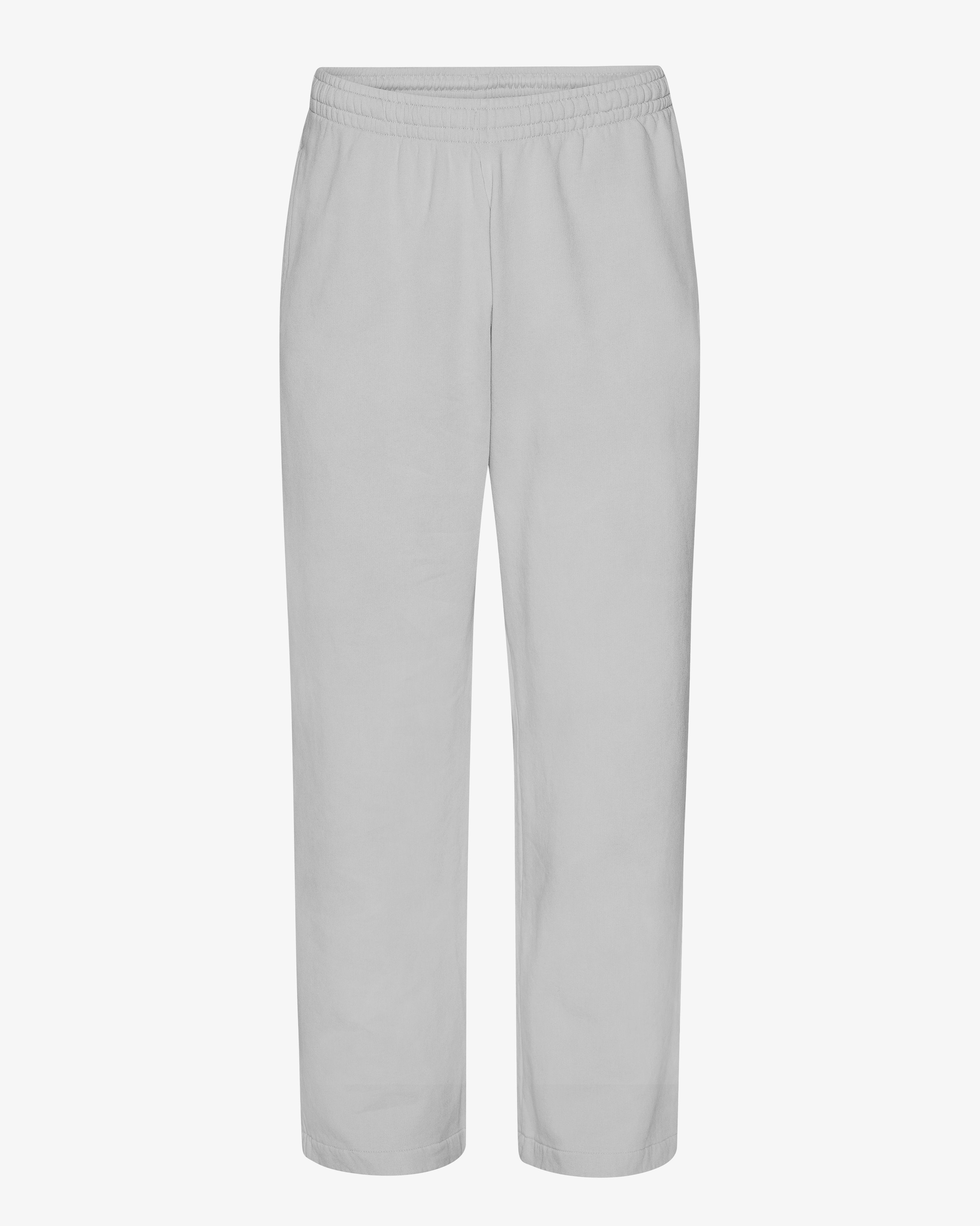 Organic Straight Leg Sweatpants - Faded Grey