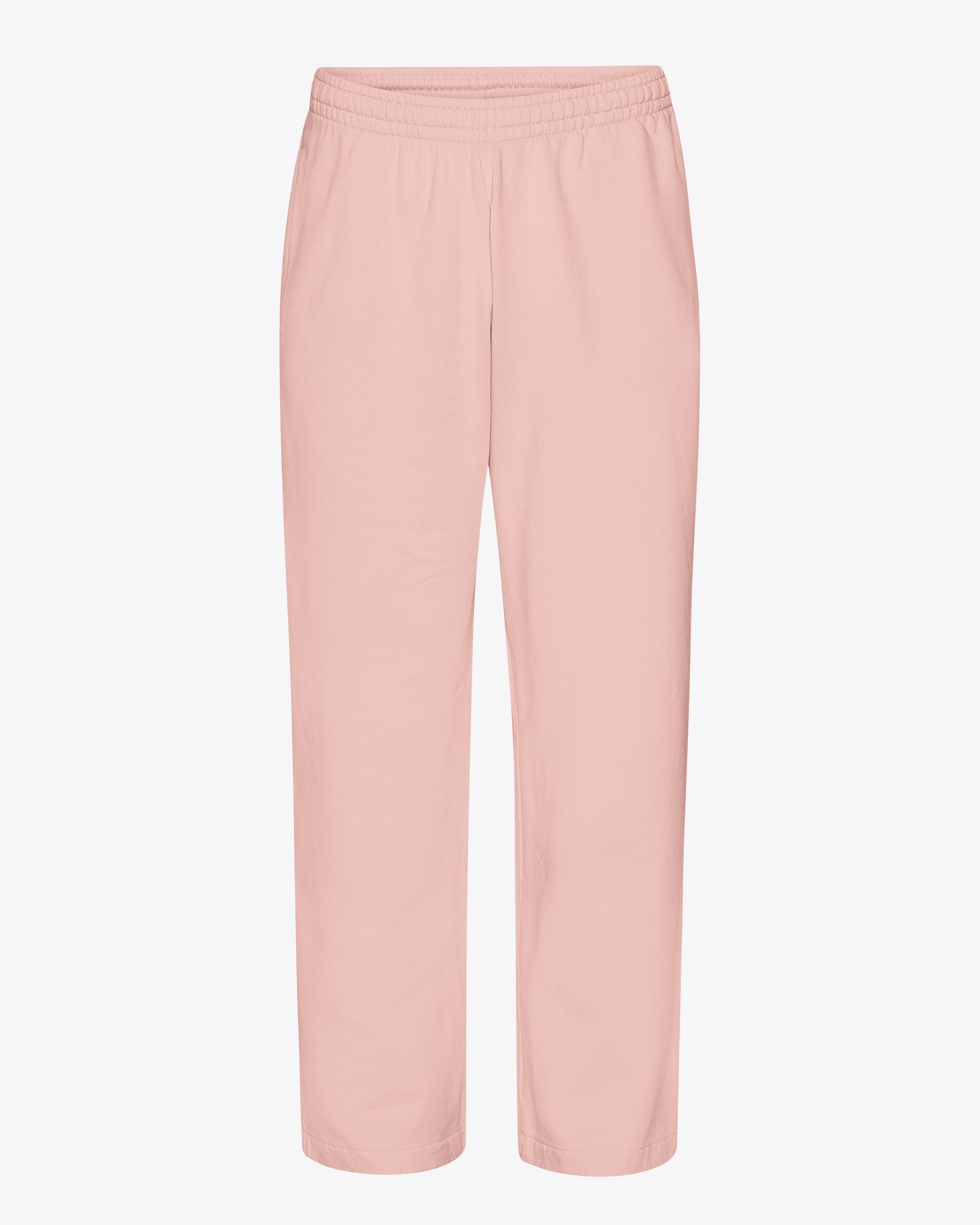 Organic Straight Leg Sweatpants - Faded Pink
