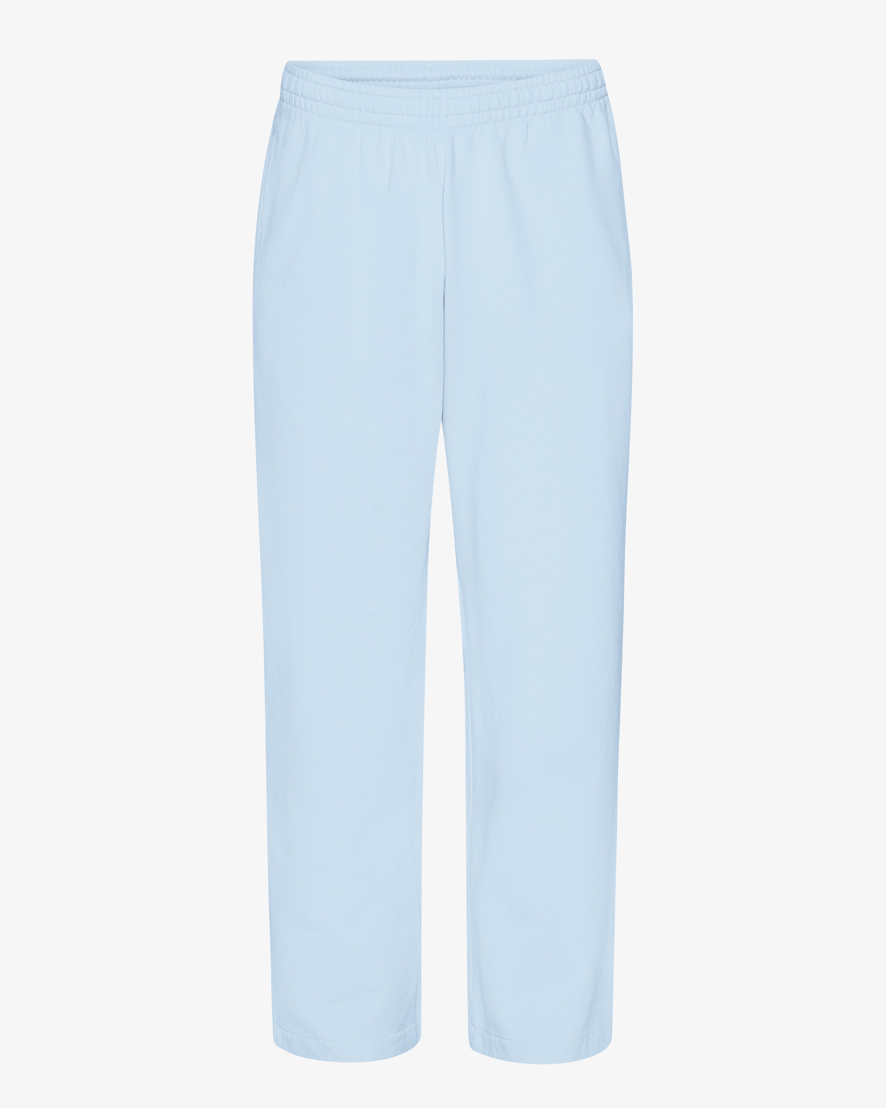 Organic Straight Leg Sweatpants - Polar Blue