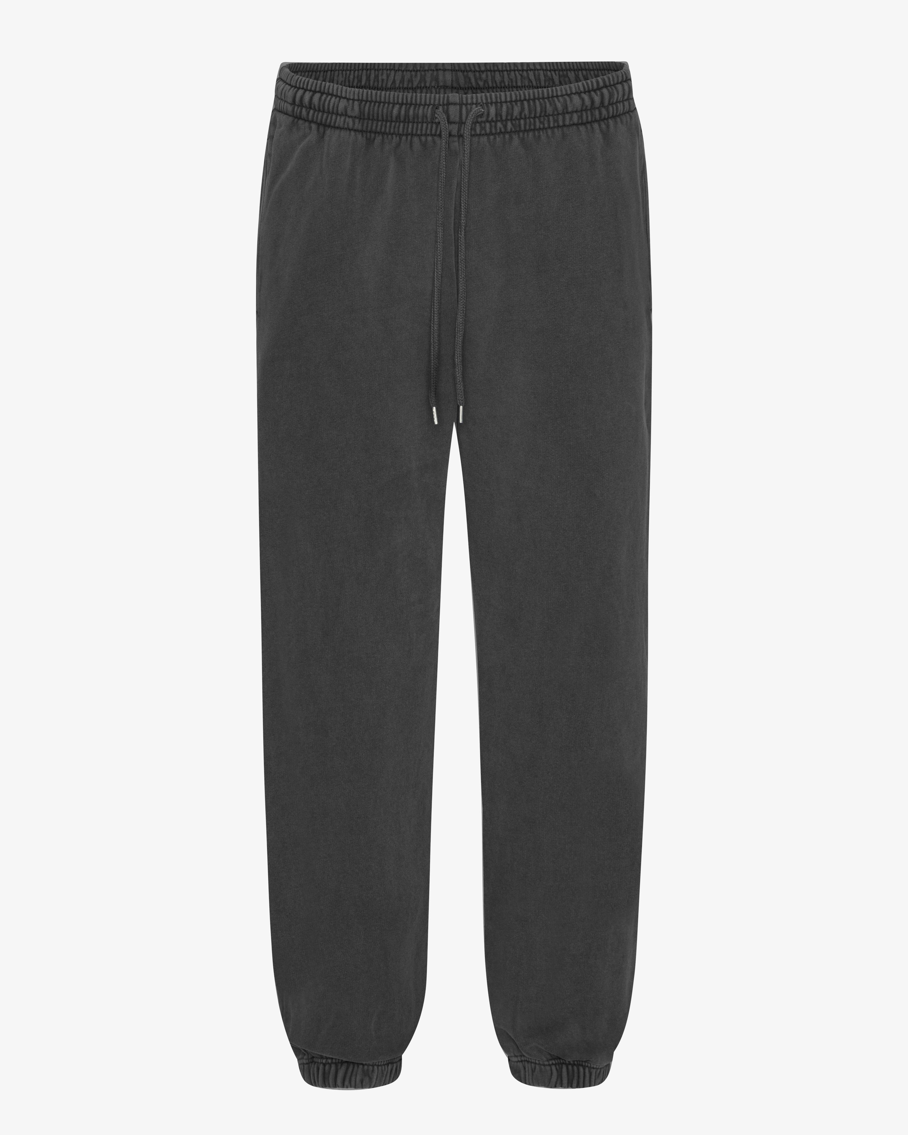 Organic Relaxed Sweatpants - Faded Black
