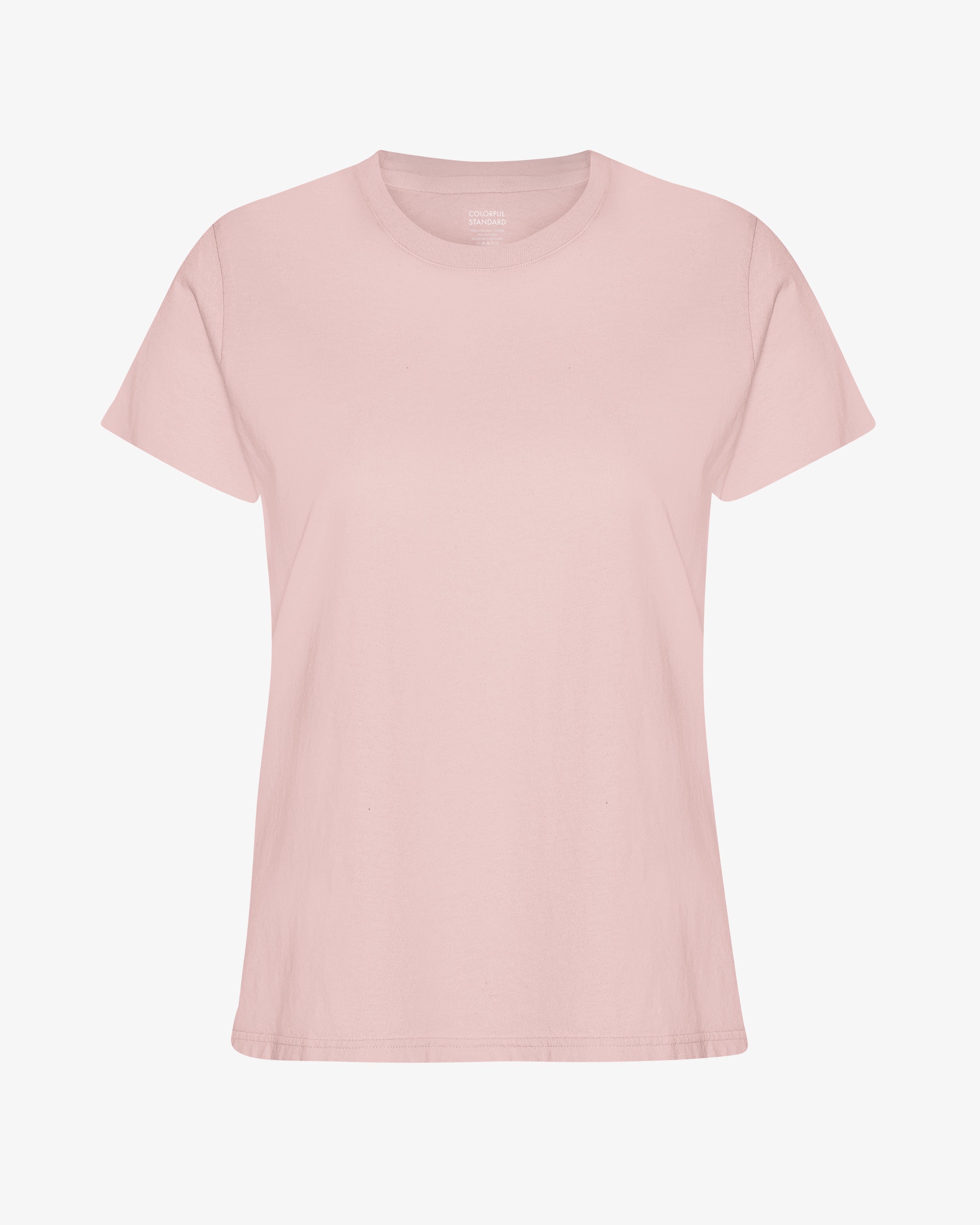 Women Light Organic Tee - Faded Pink