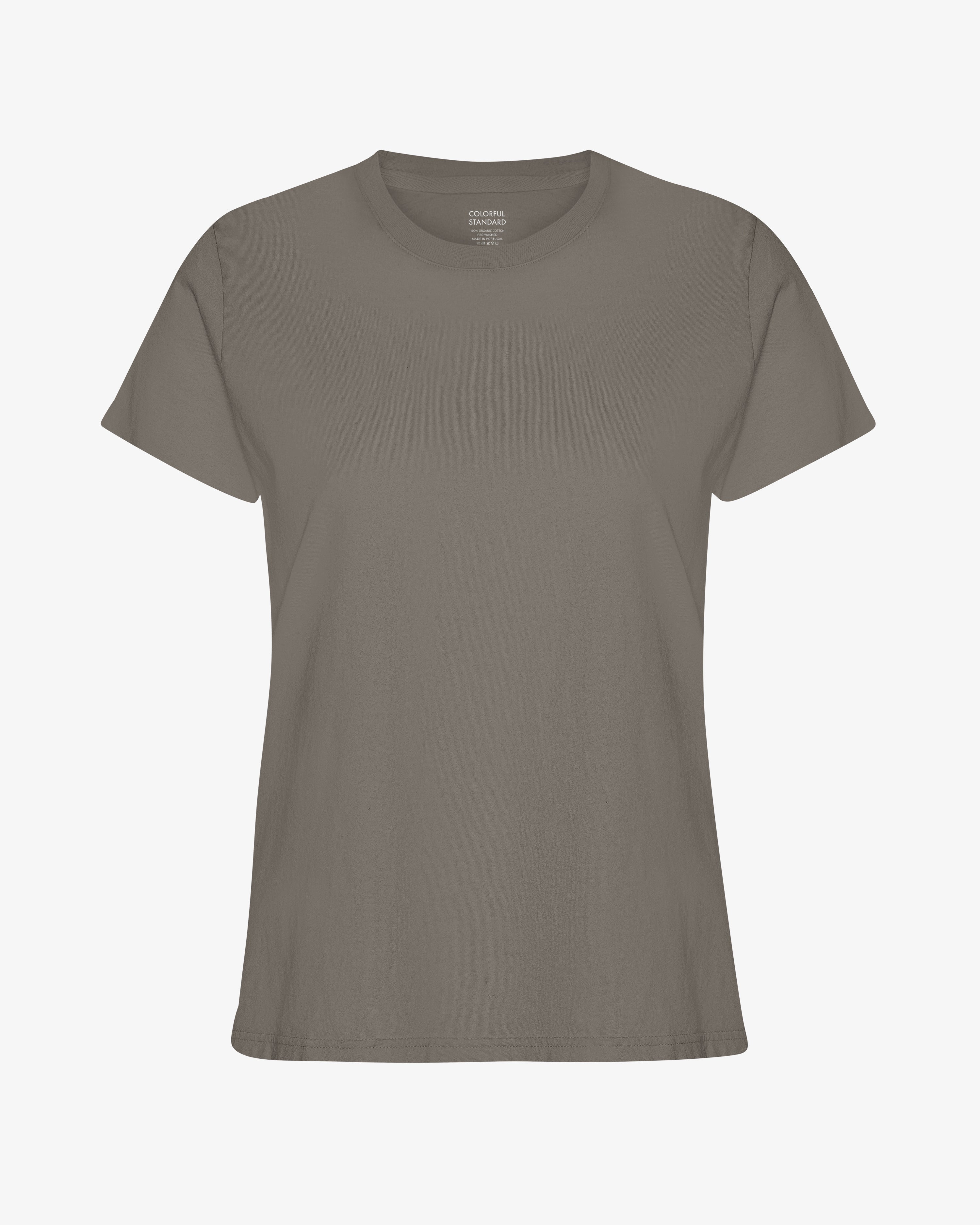Women Light Organic Tee - Misty Brown