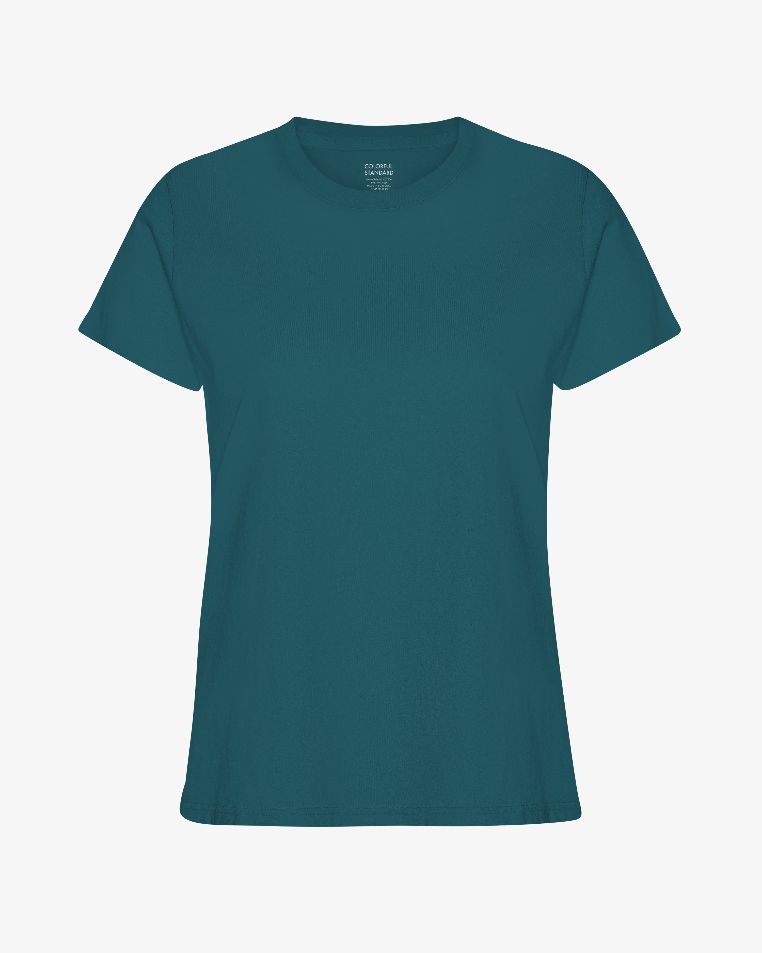 Women Light Organic Tee - Ocean Green