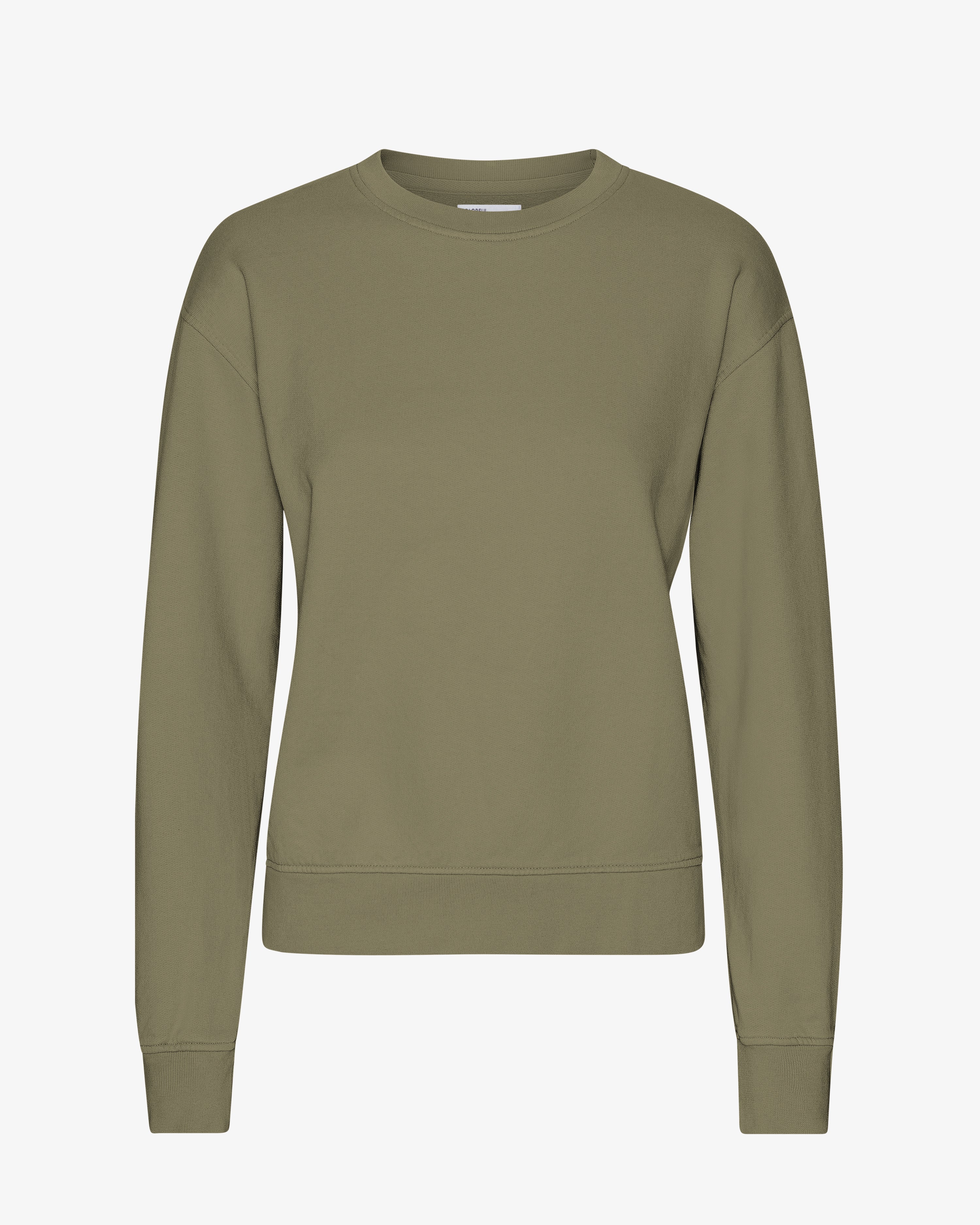 Women Classic Organic Crew - Dusty Olive