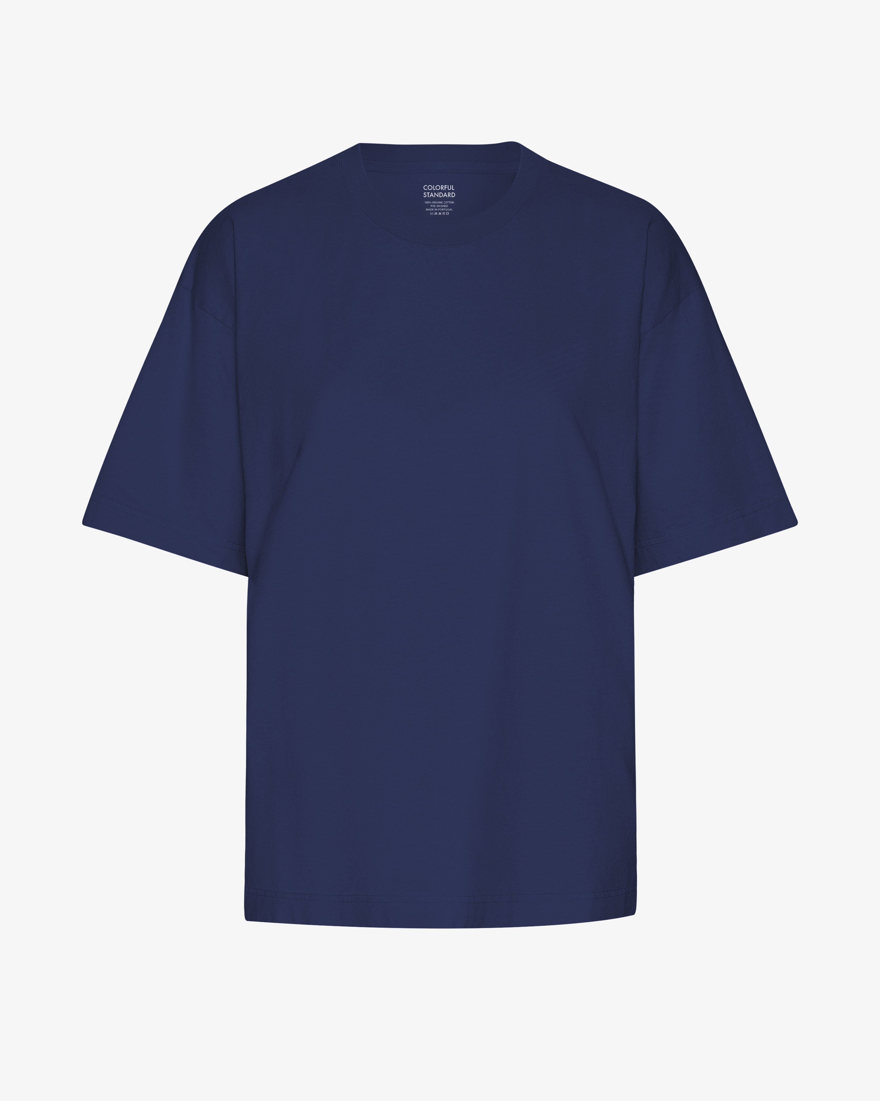 Oversized Organic T-Shirt - Marine Blue