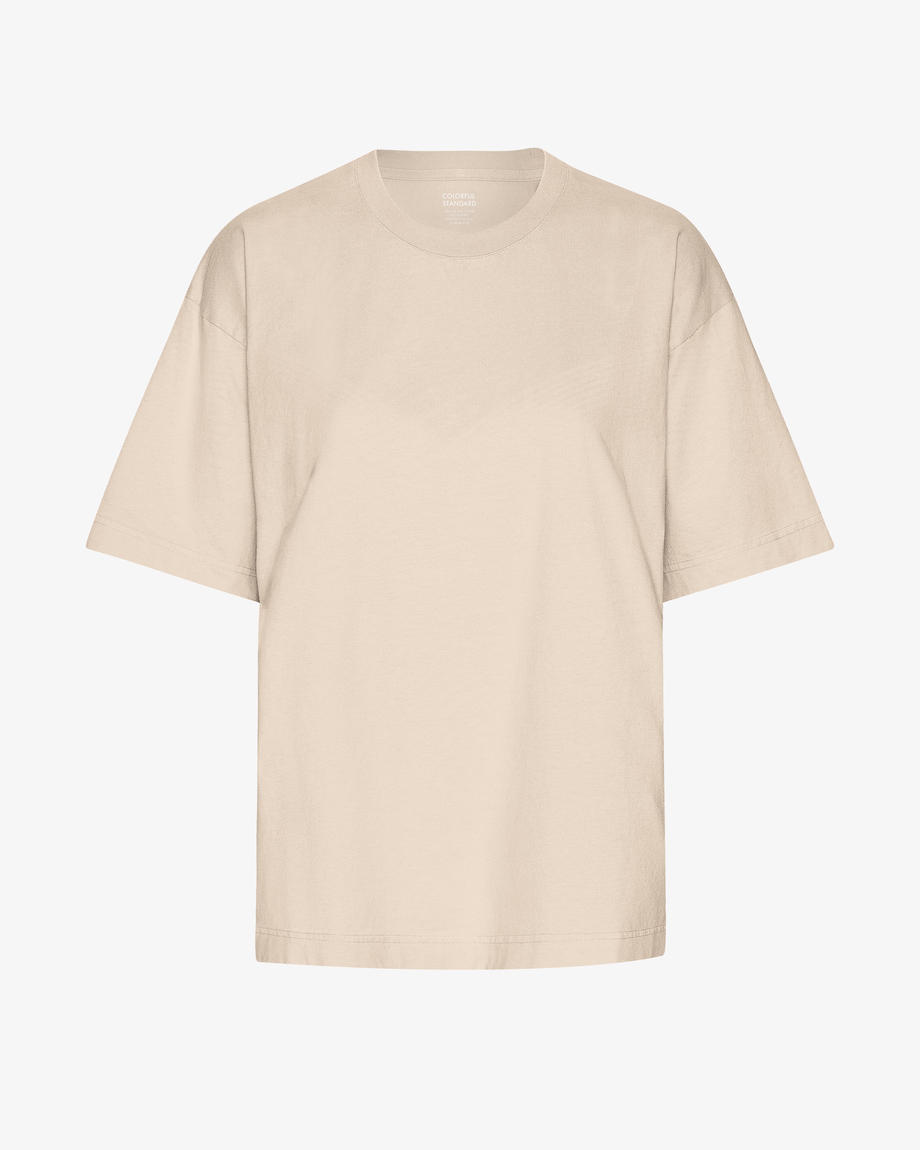 Oversized Organic T-Shirt - Oyster Grey
