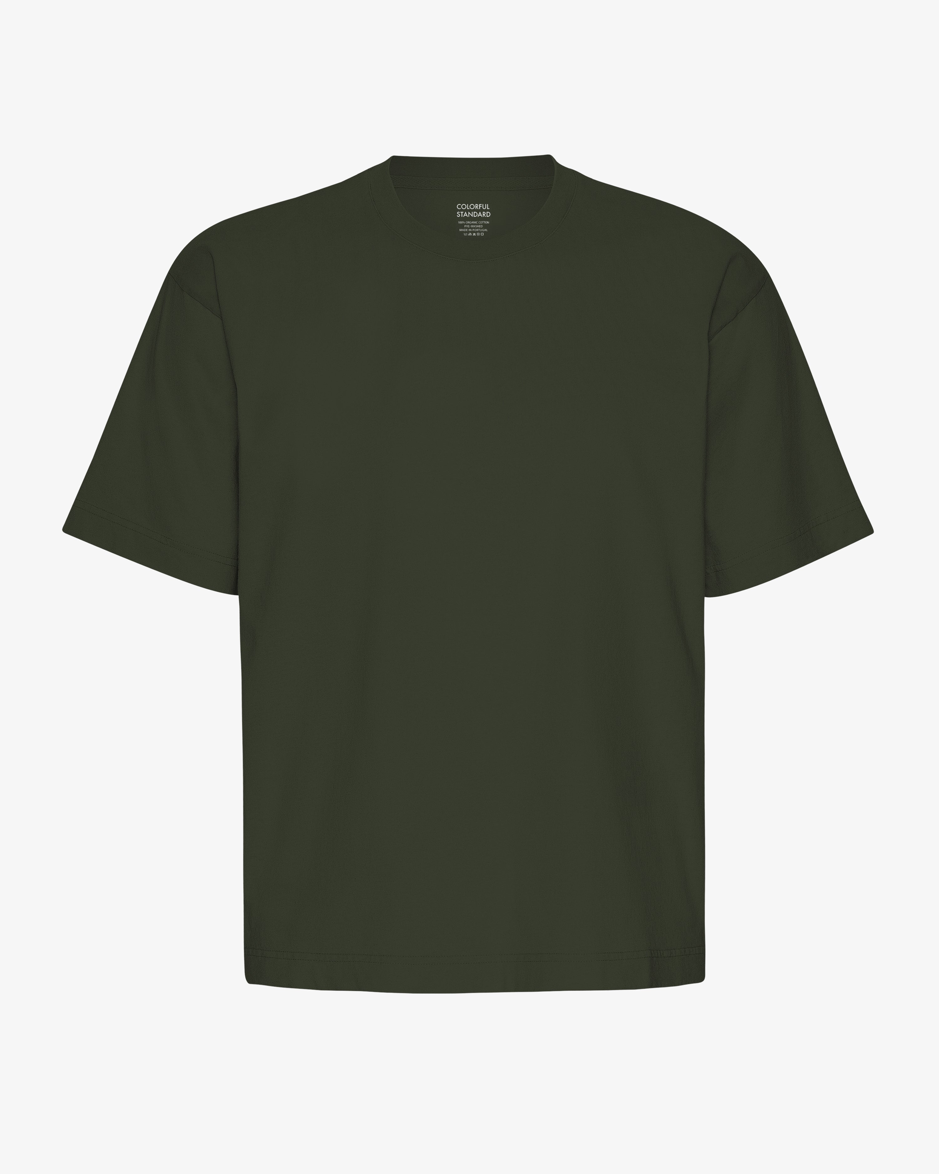 Oversized Organic T-Shirt - Hunter Green