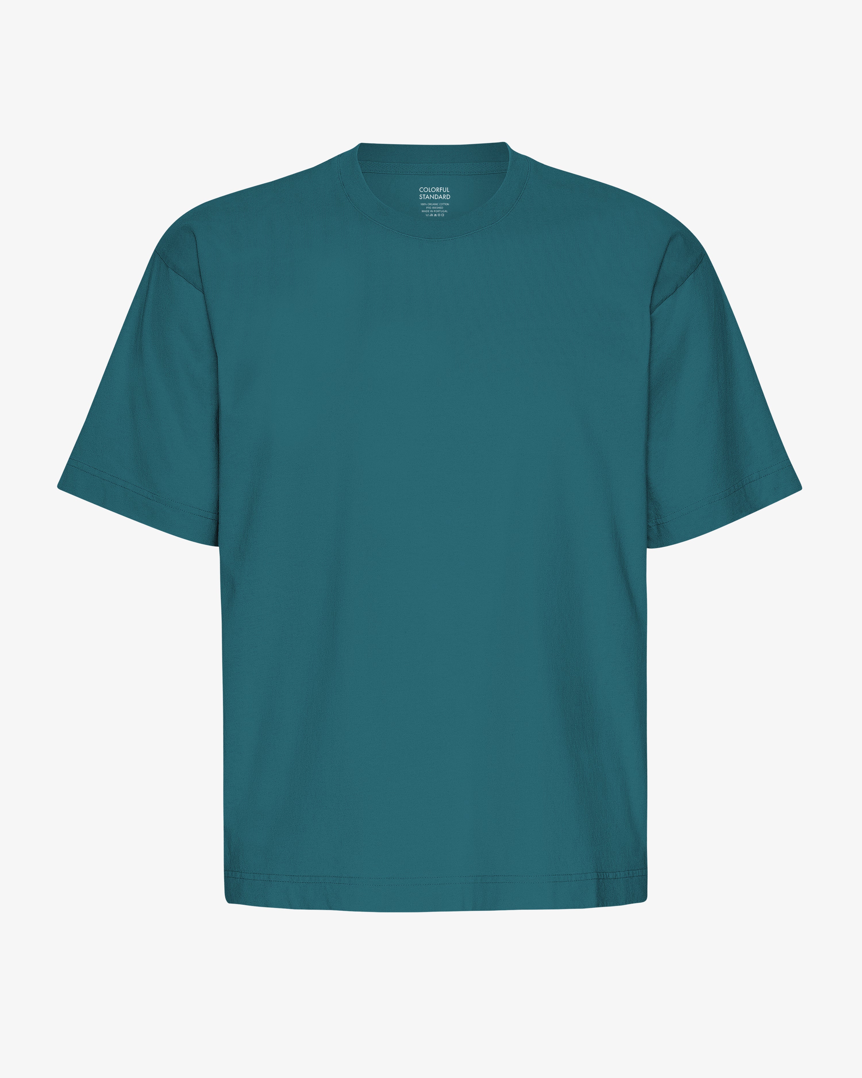 Oversized Organic T-Shirt - Ocean Green