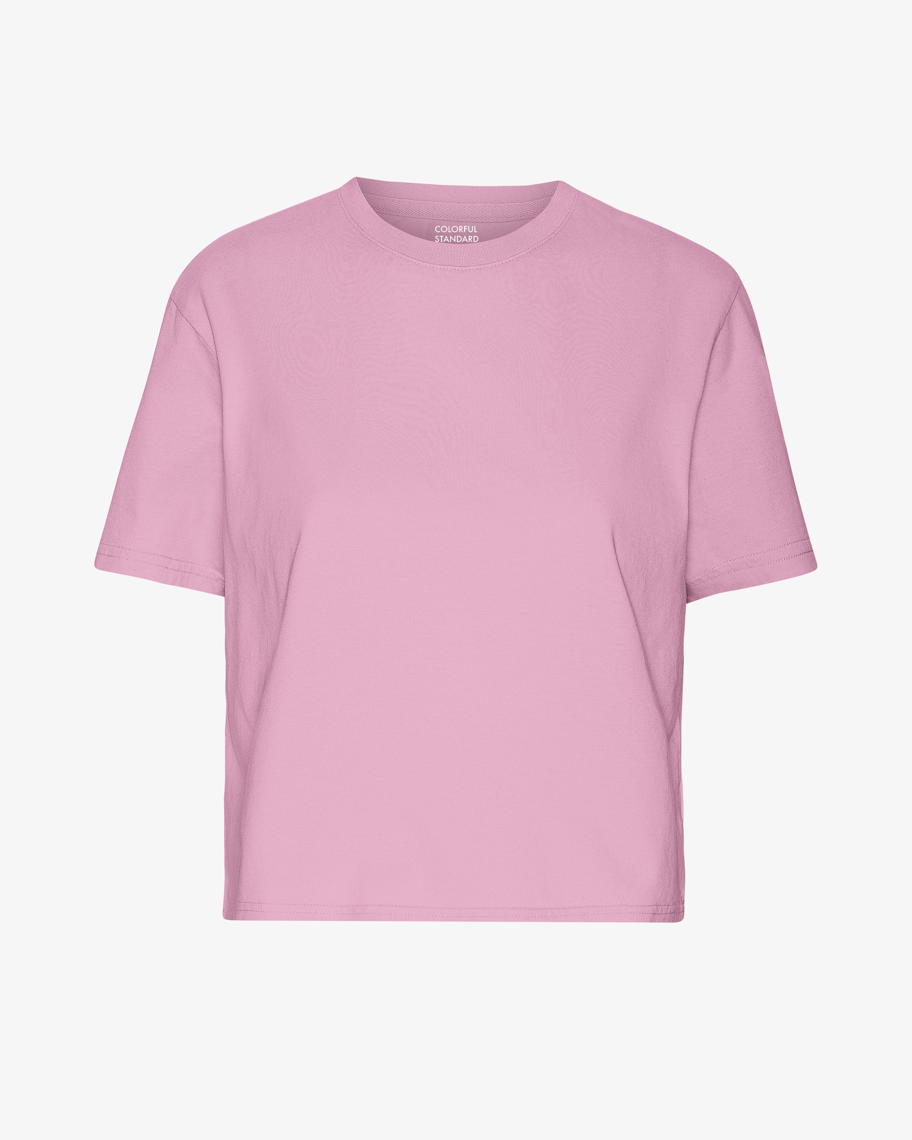 Organic Boxy Crop Tee - Cherry Blossom