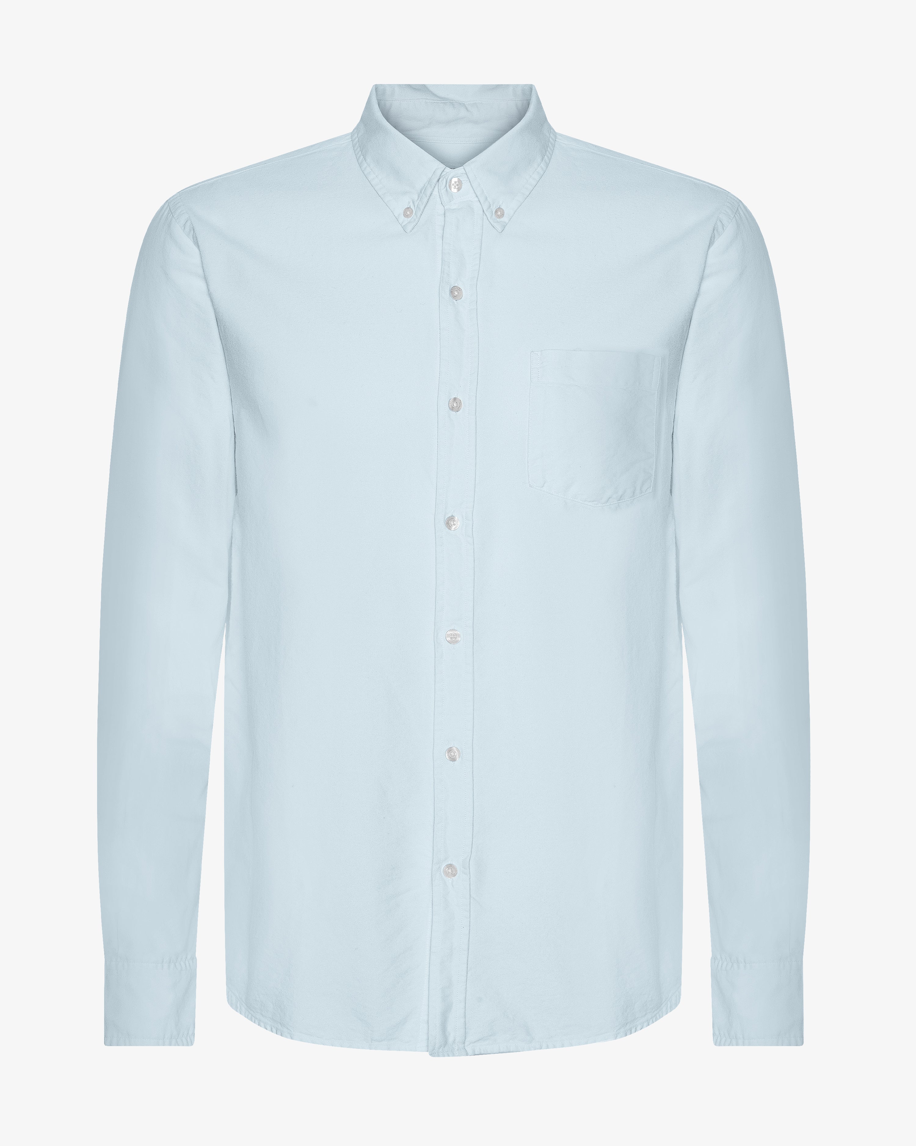 Organic Button Down Shirt - Polar Blue