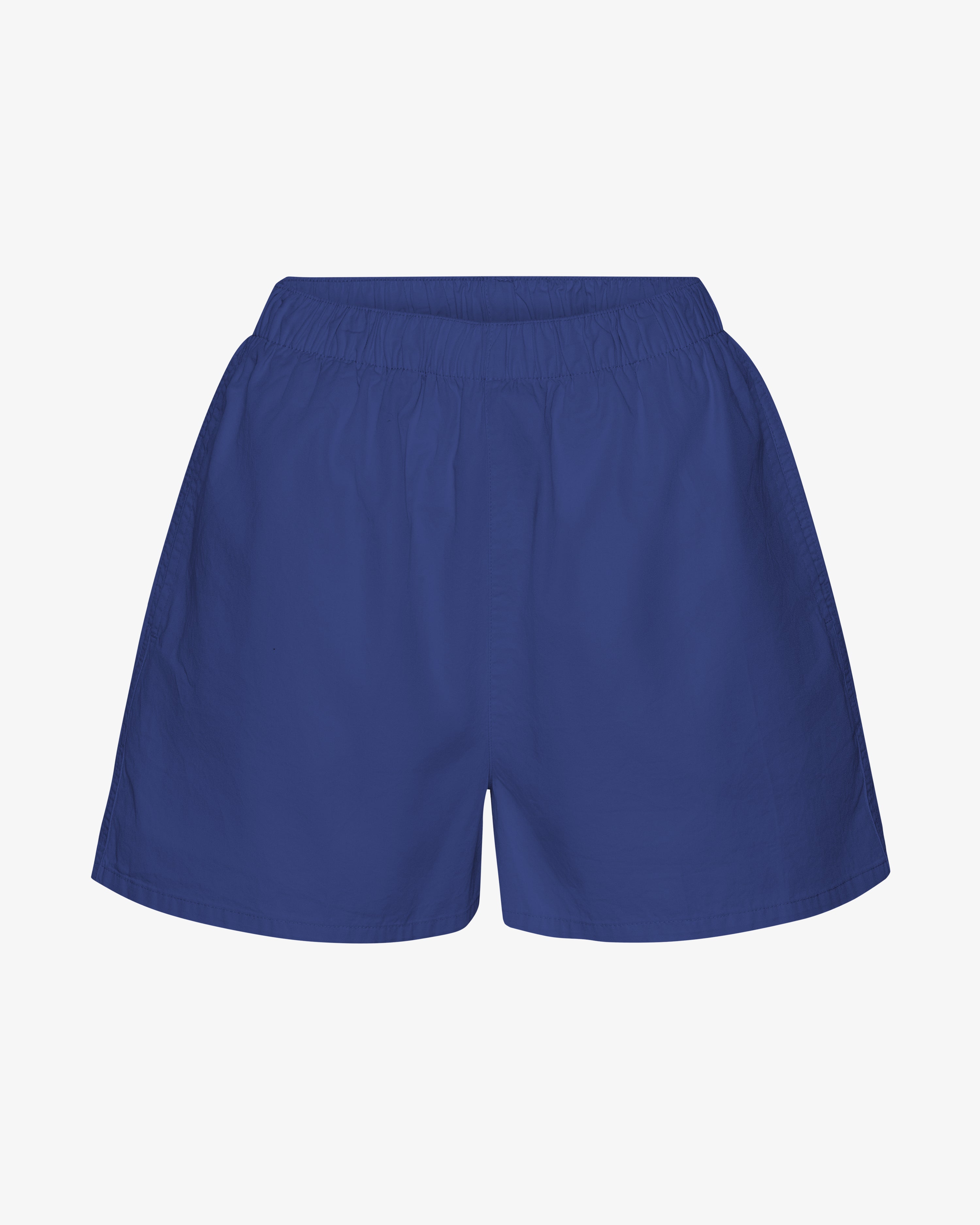 Women Organic Twill Shorts - Marine Blue
