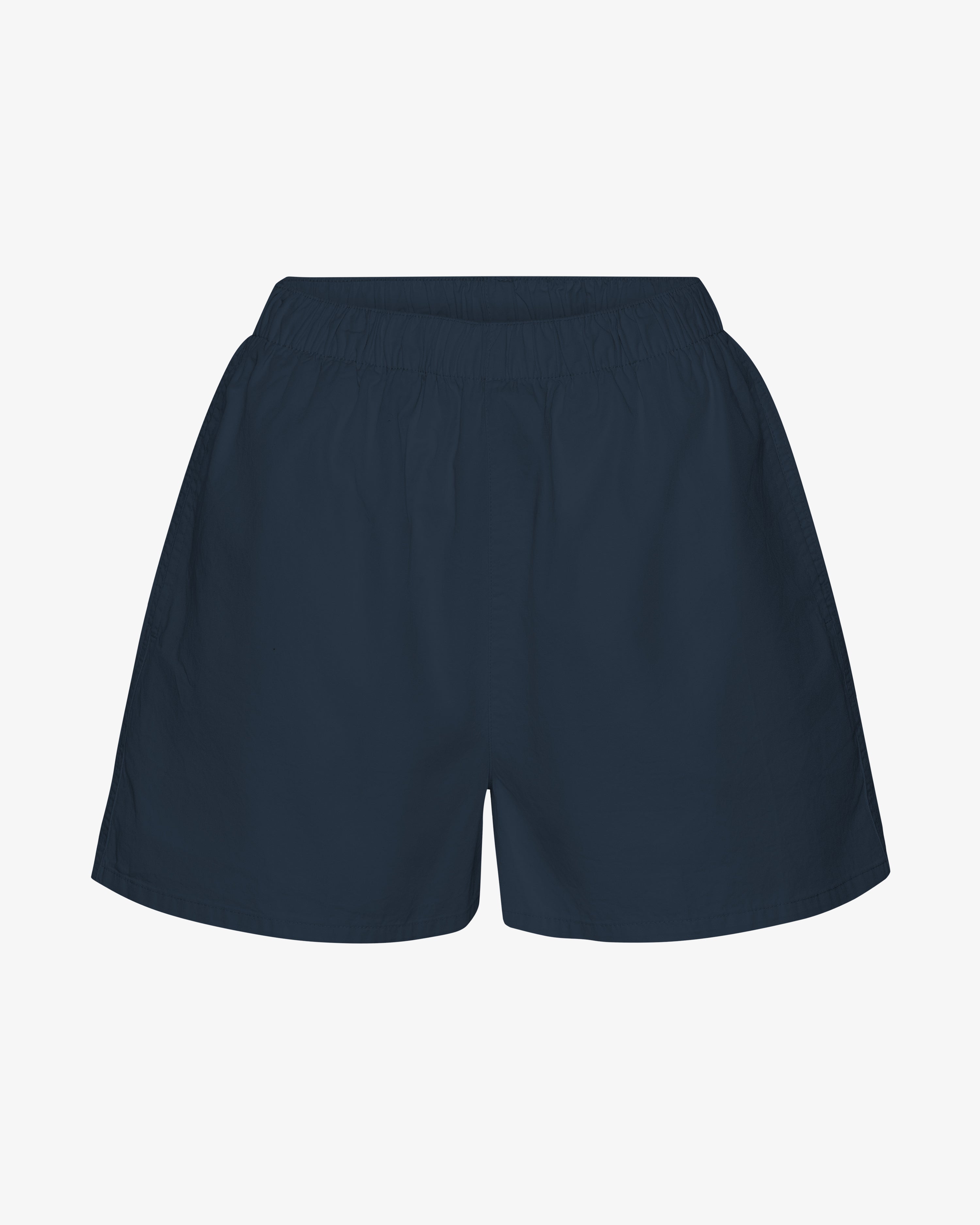 Women Organic Twill Shorts - Navy Blue