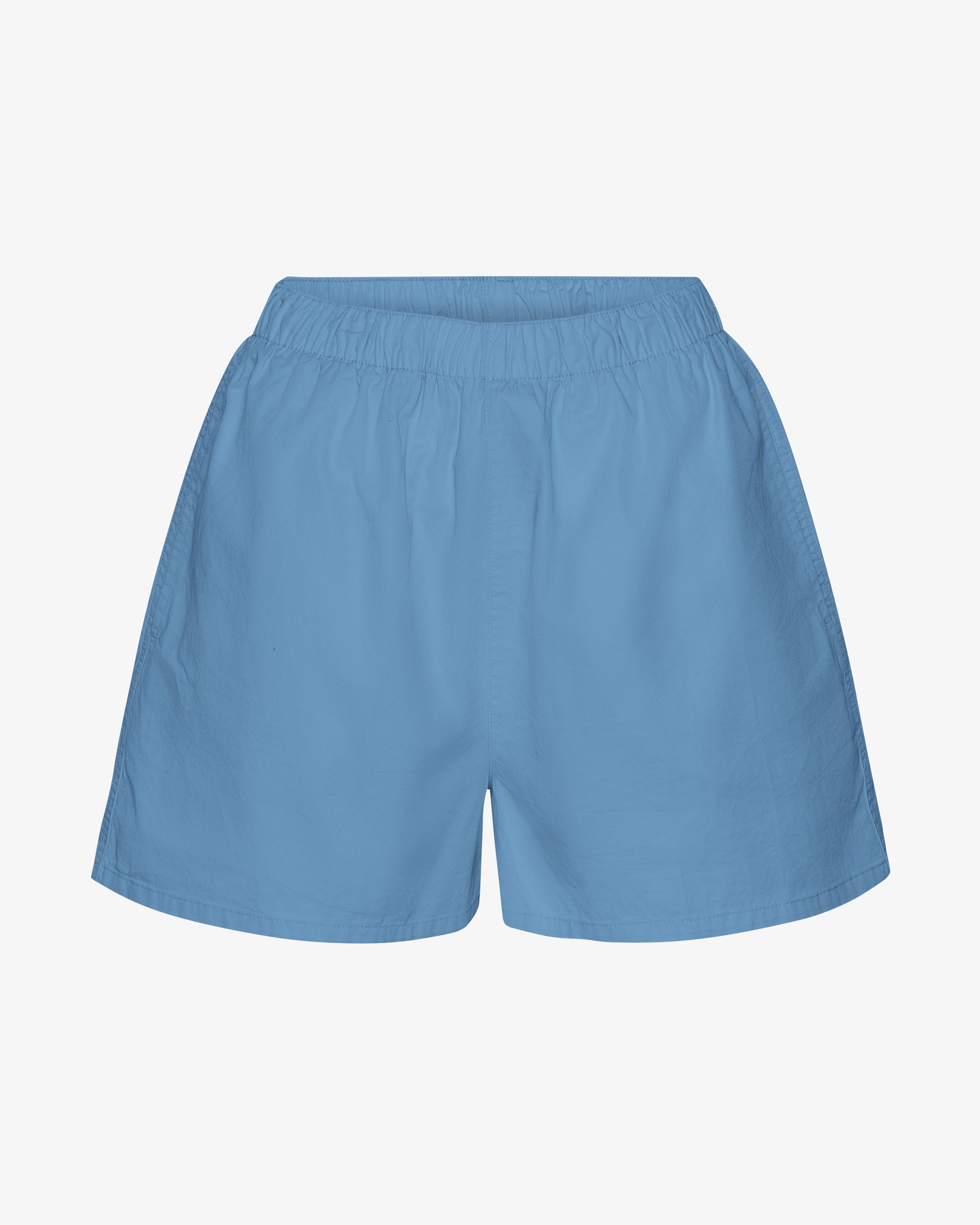 Women Organic Twill Shorts - Seaside Blue