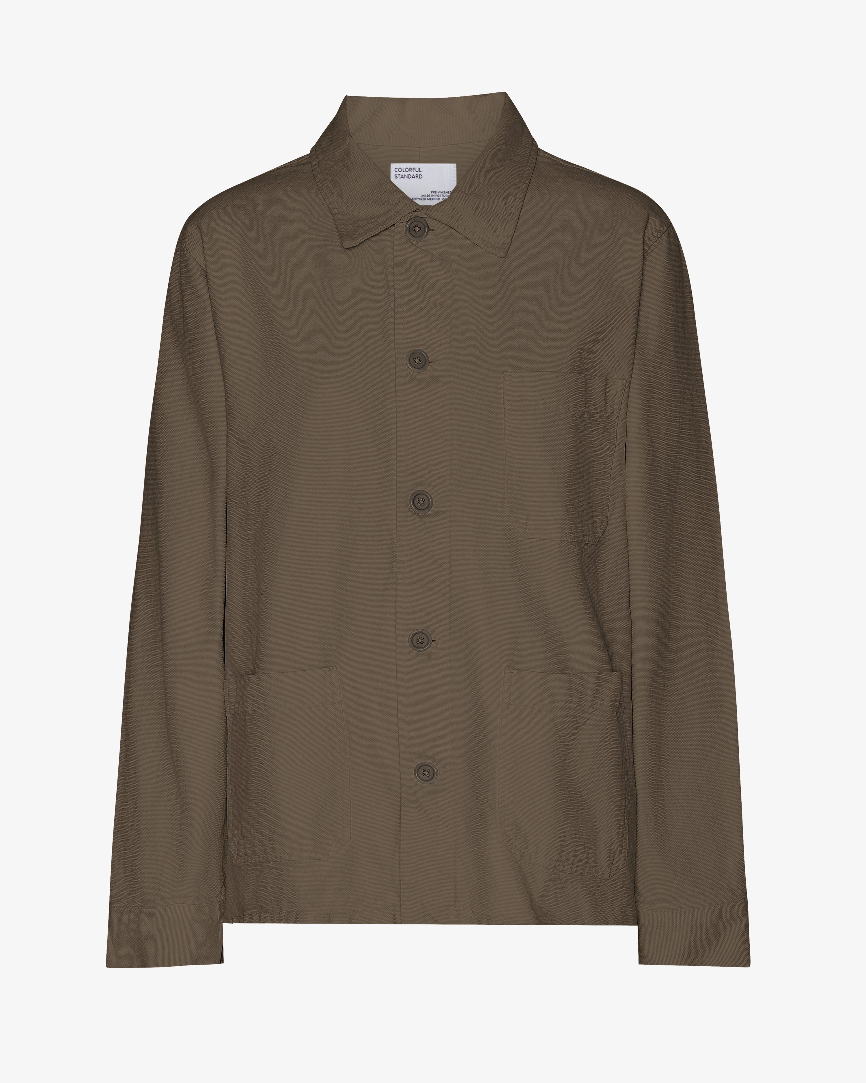 Organic Workwear Jacket - Cedar Brown