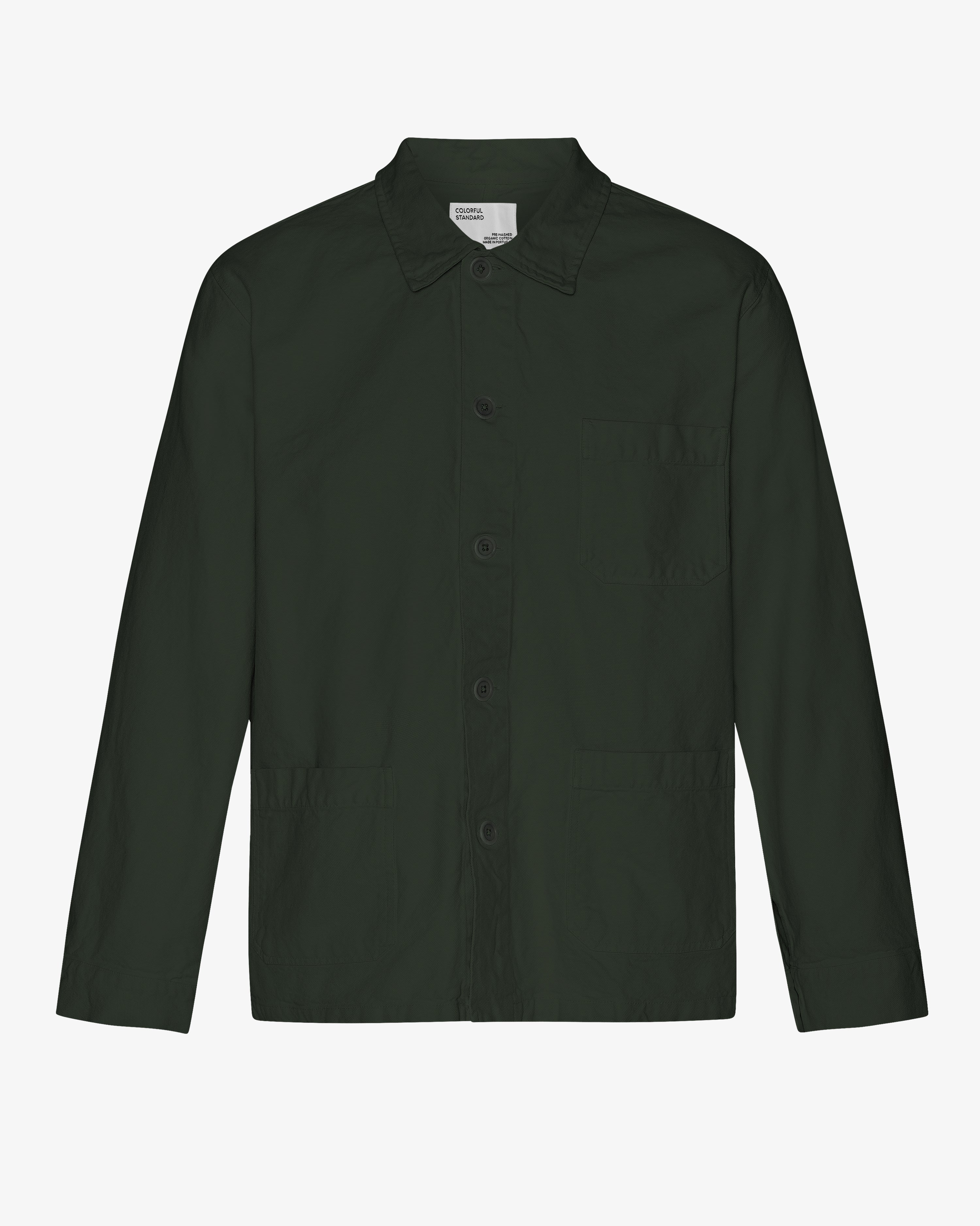 Organic Workwear Jacket - Hunter Green