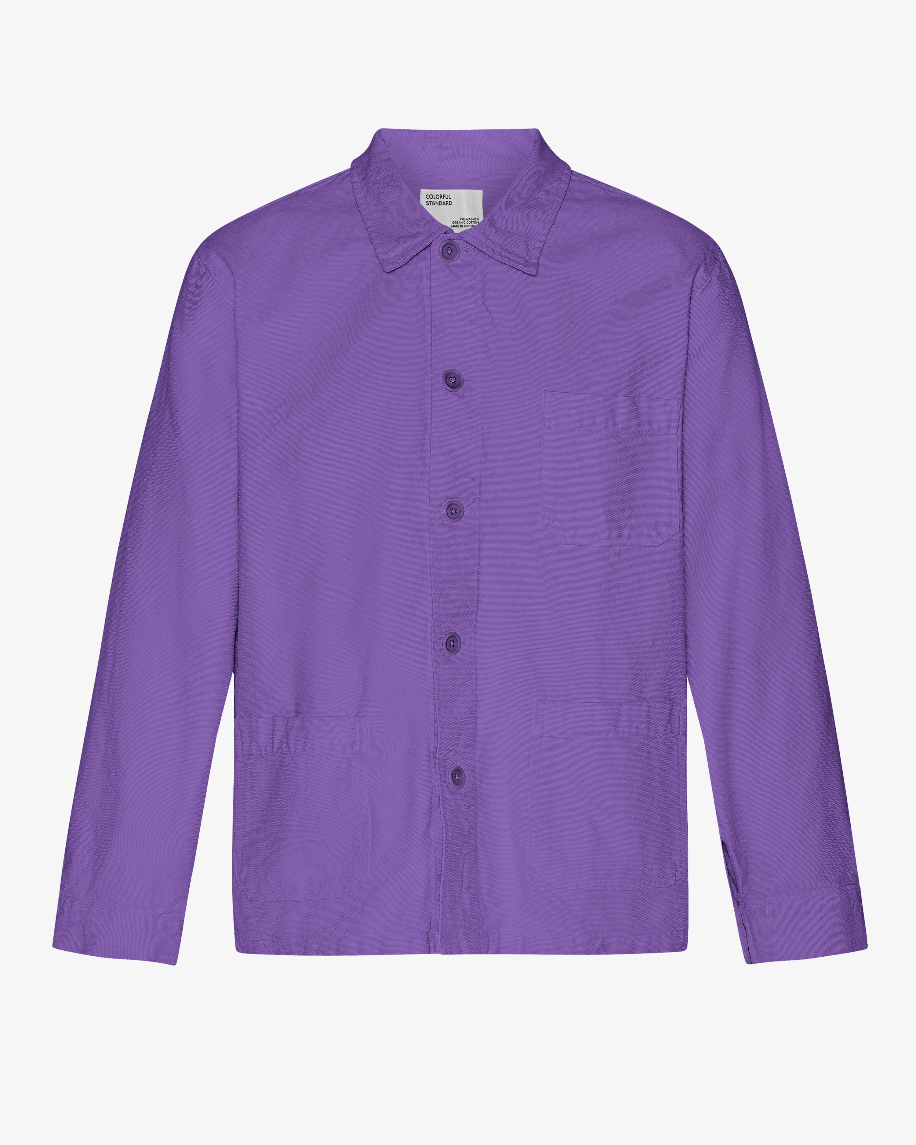 Organic Workwear Jacket - Ultra Violet